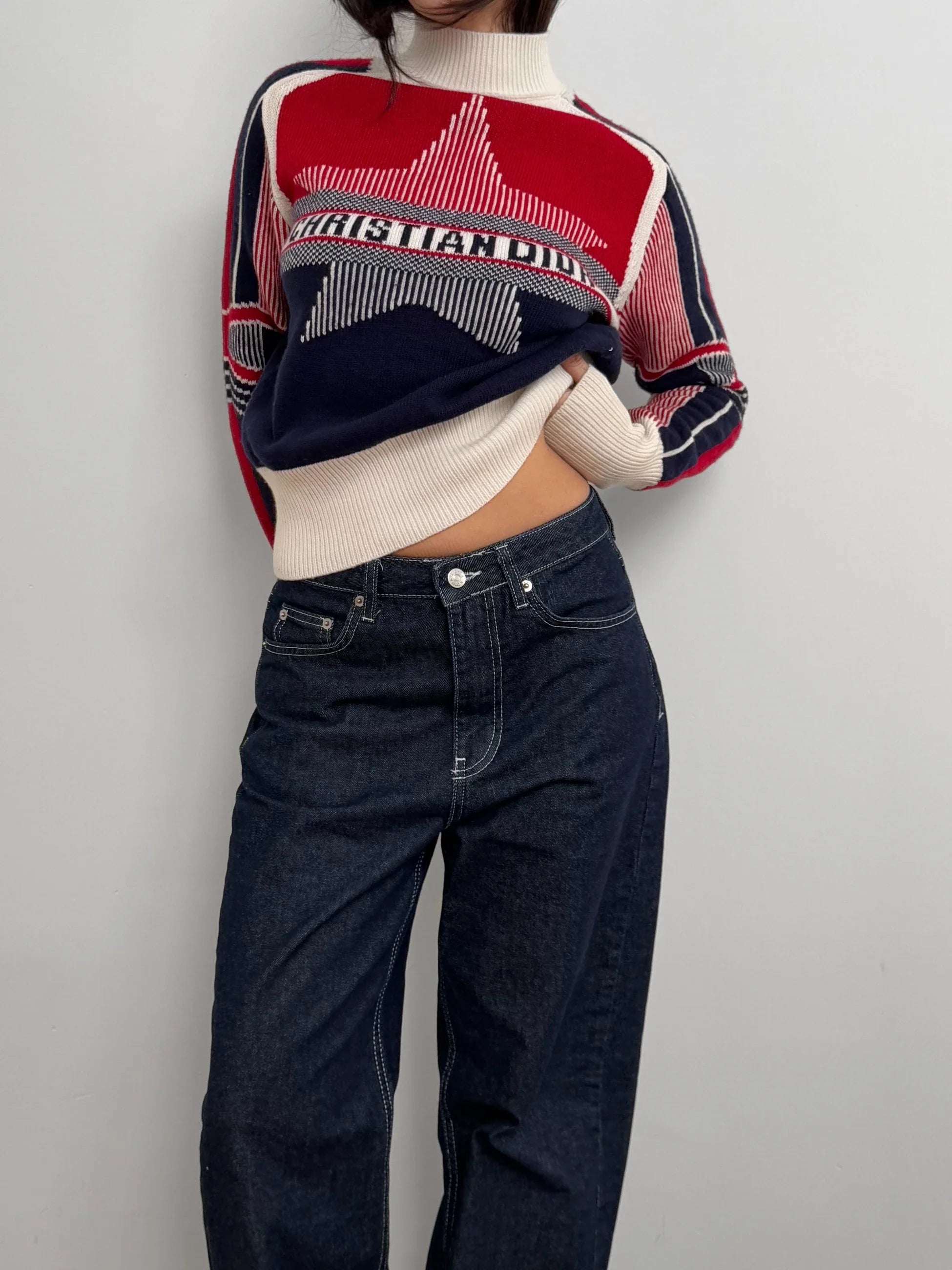 Christian Dior Alps Wool/Cashmere Sweater