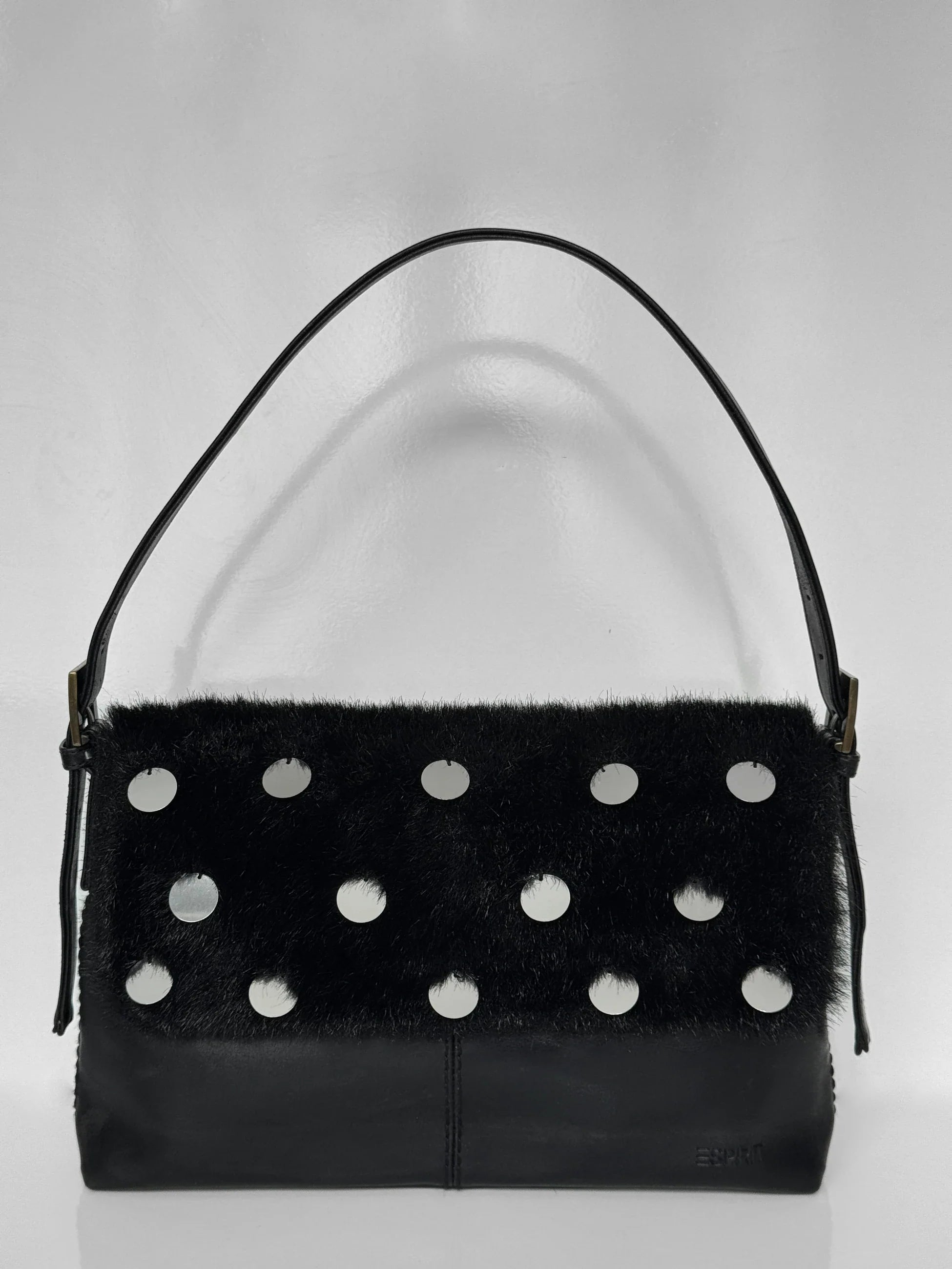 Esprit Fur-Trimmed Bag