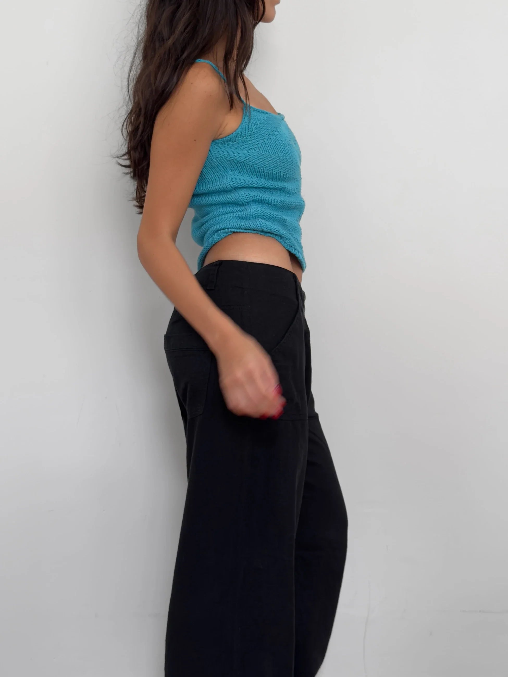 Hand-Knit Blouse