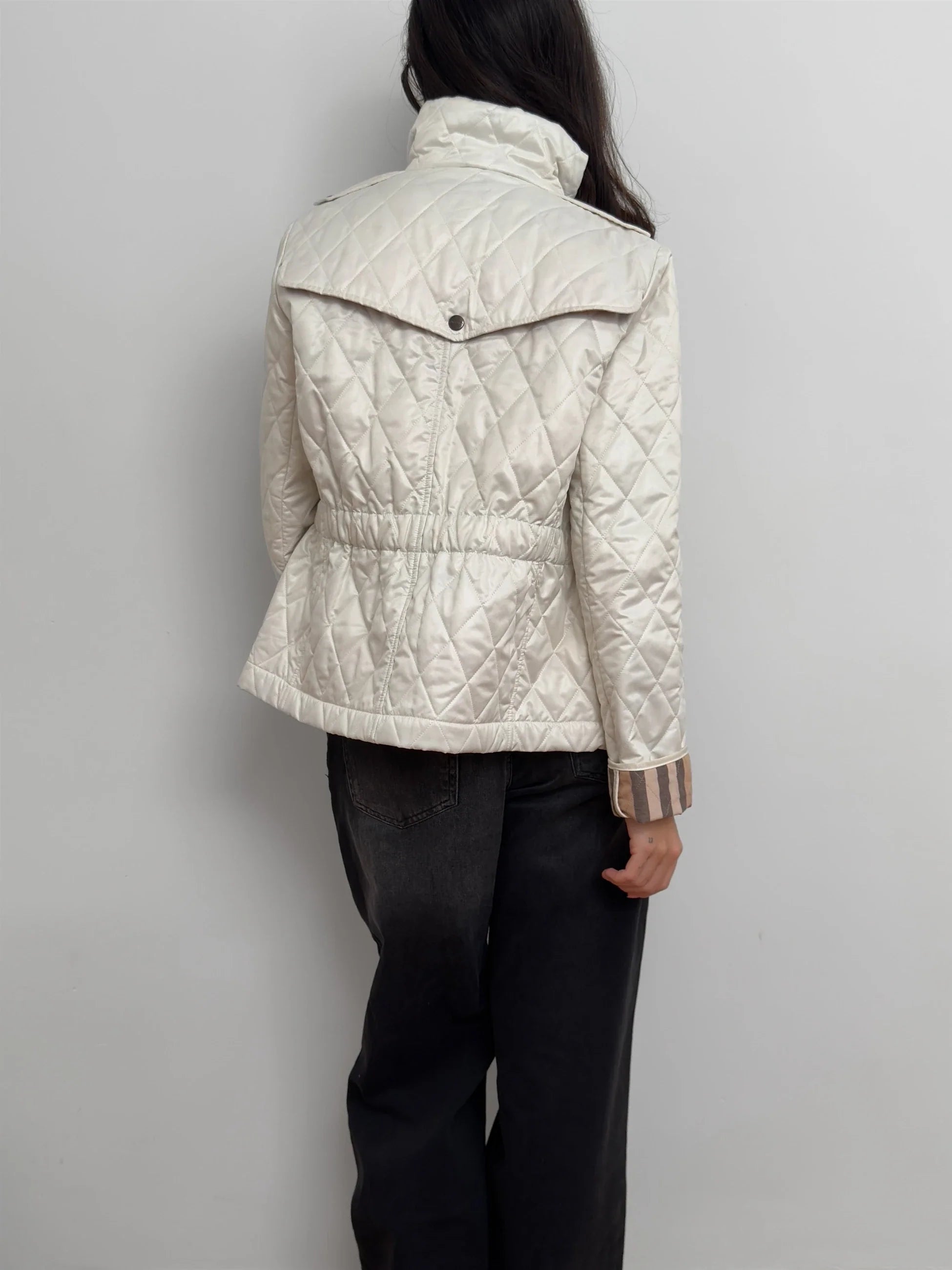 Burberry Utility Coat Ecru