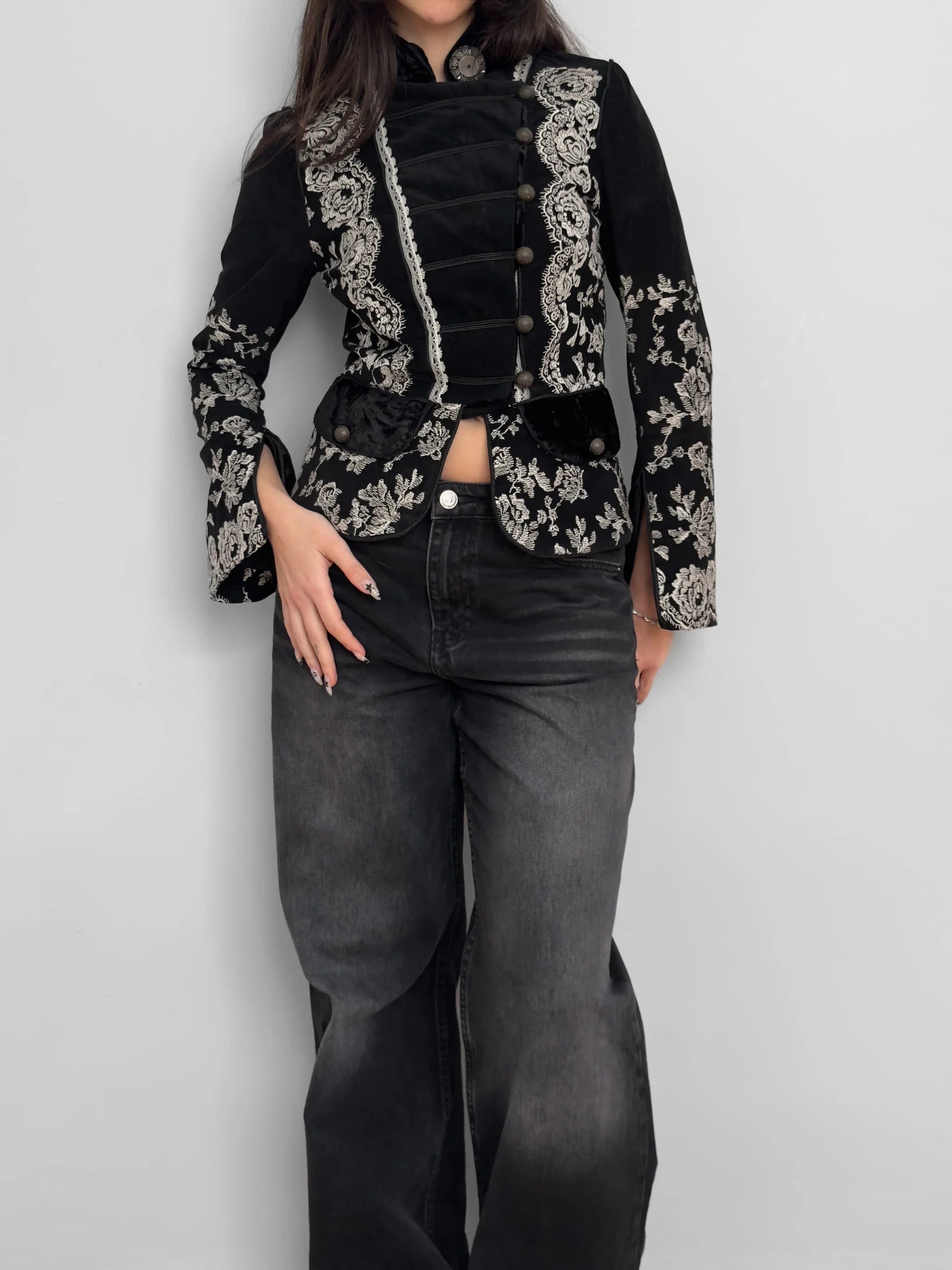 Embroidered Napoleon Jacket