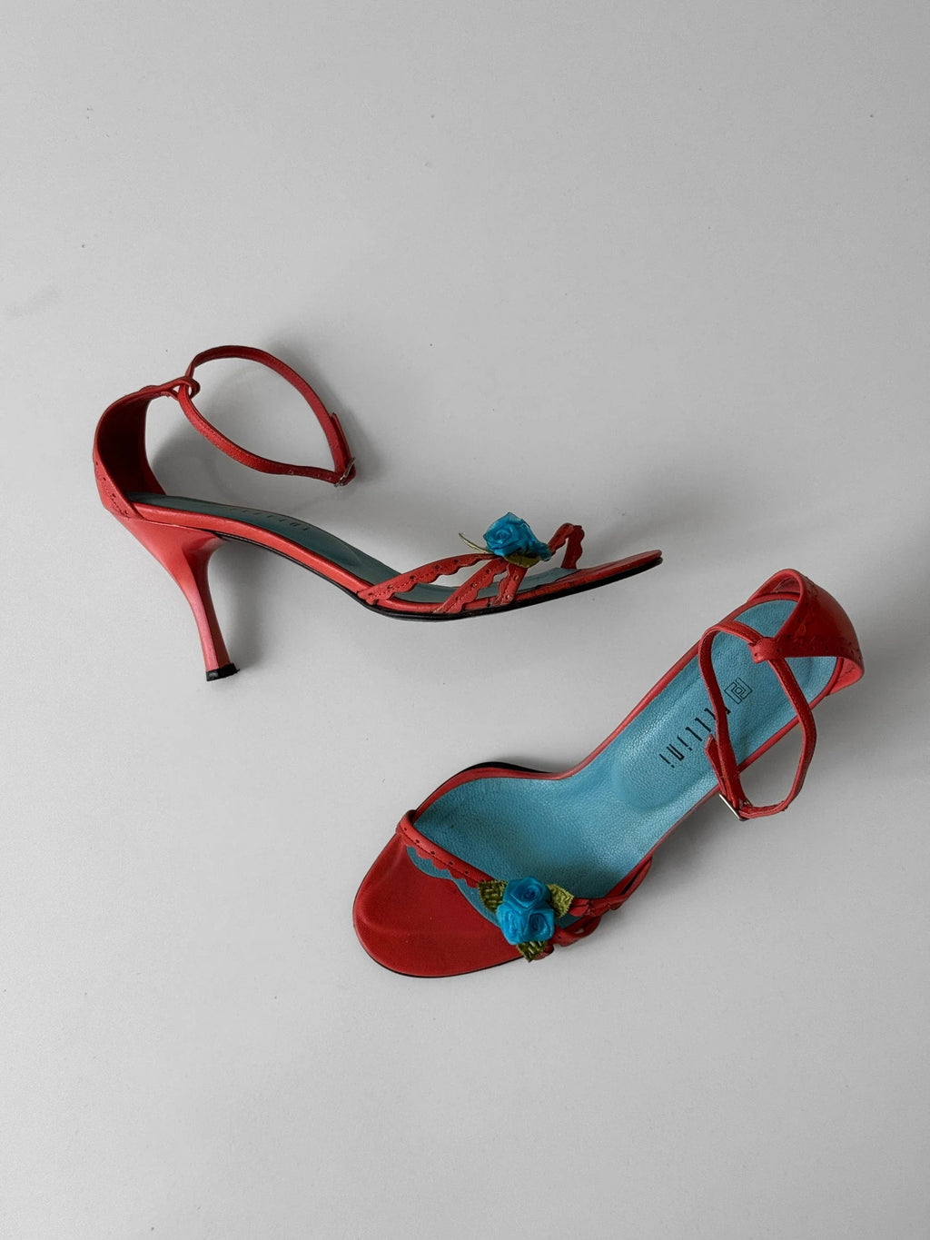 Pomegranate Red Heeled Shoes