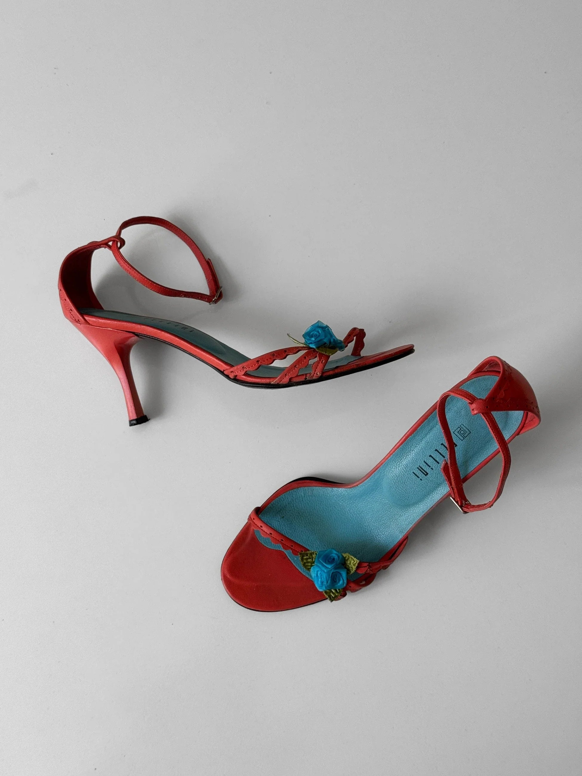 Pomegranate Red Heeled Shoes
