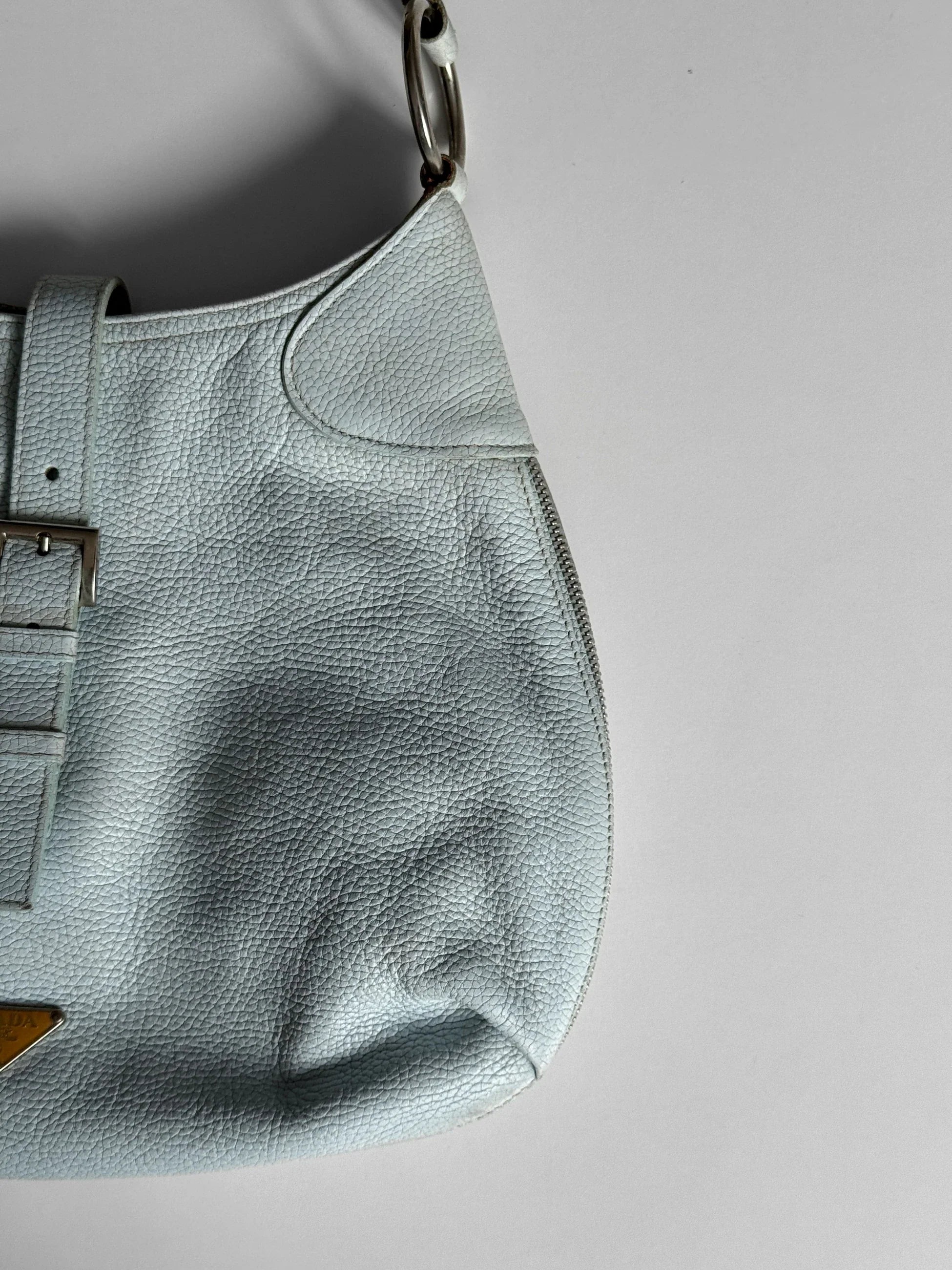 Prada Blue Shoulder Bag