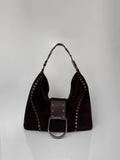 Dolce&Gabbana Brown Suede Bag