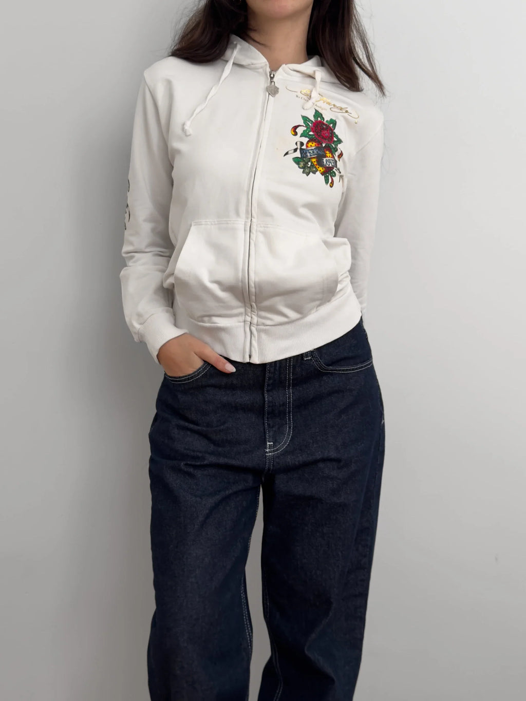 Ed Hardy Zipped Cardigan