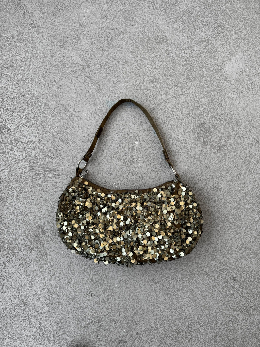 Green Sequin Bag