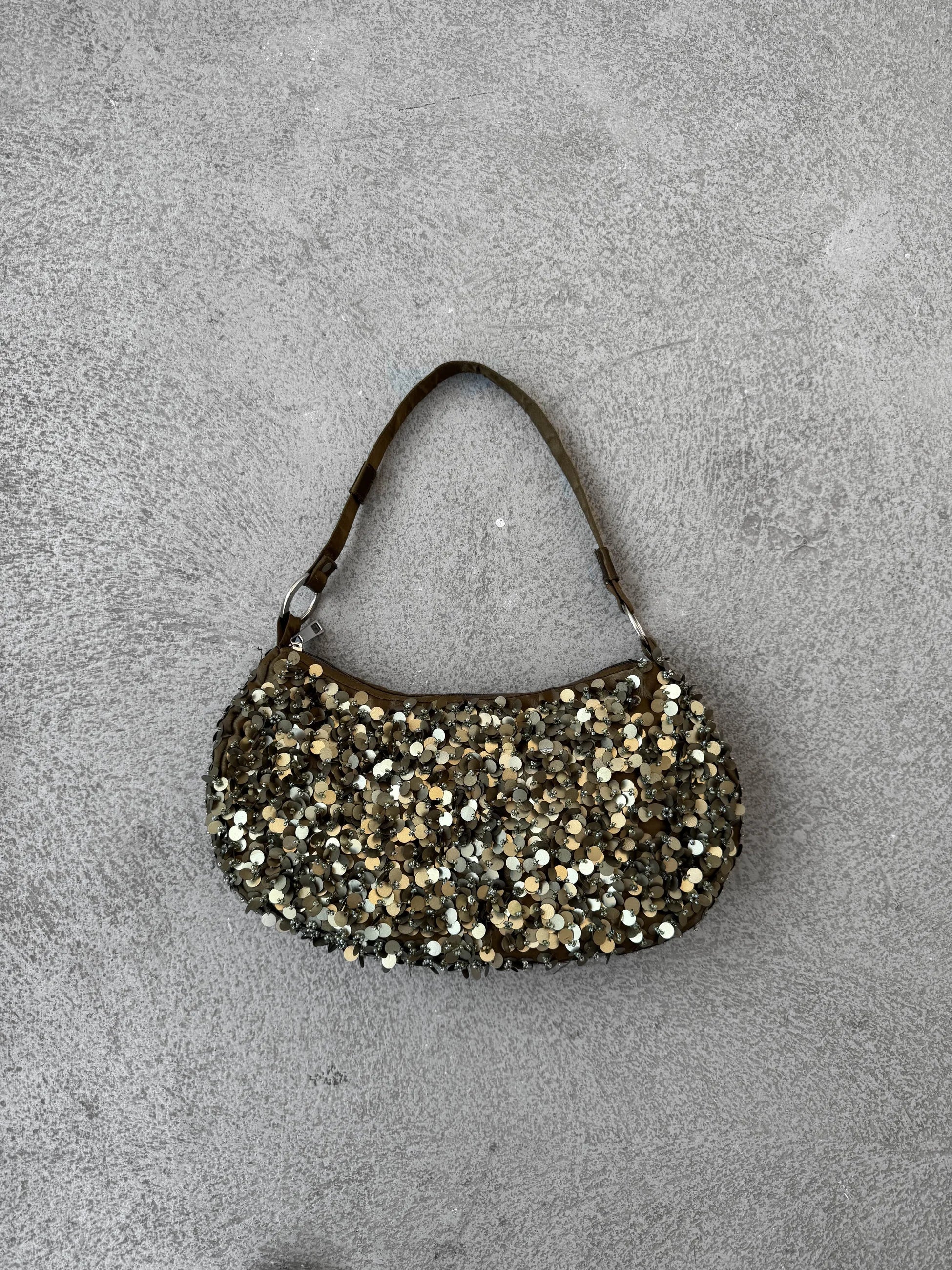 Green Sequin Bag
