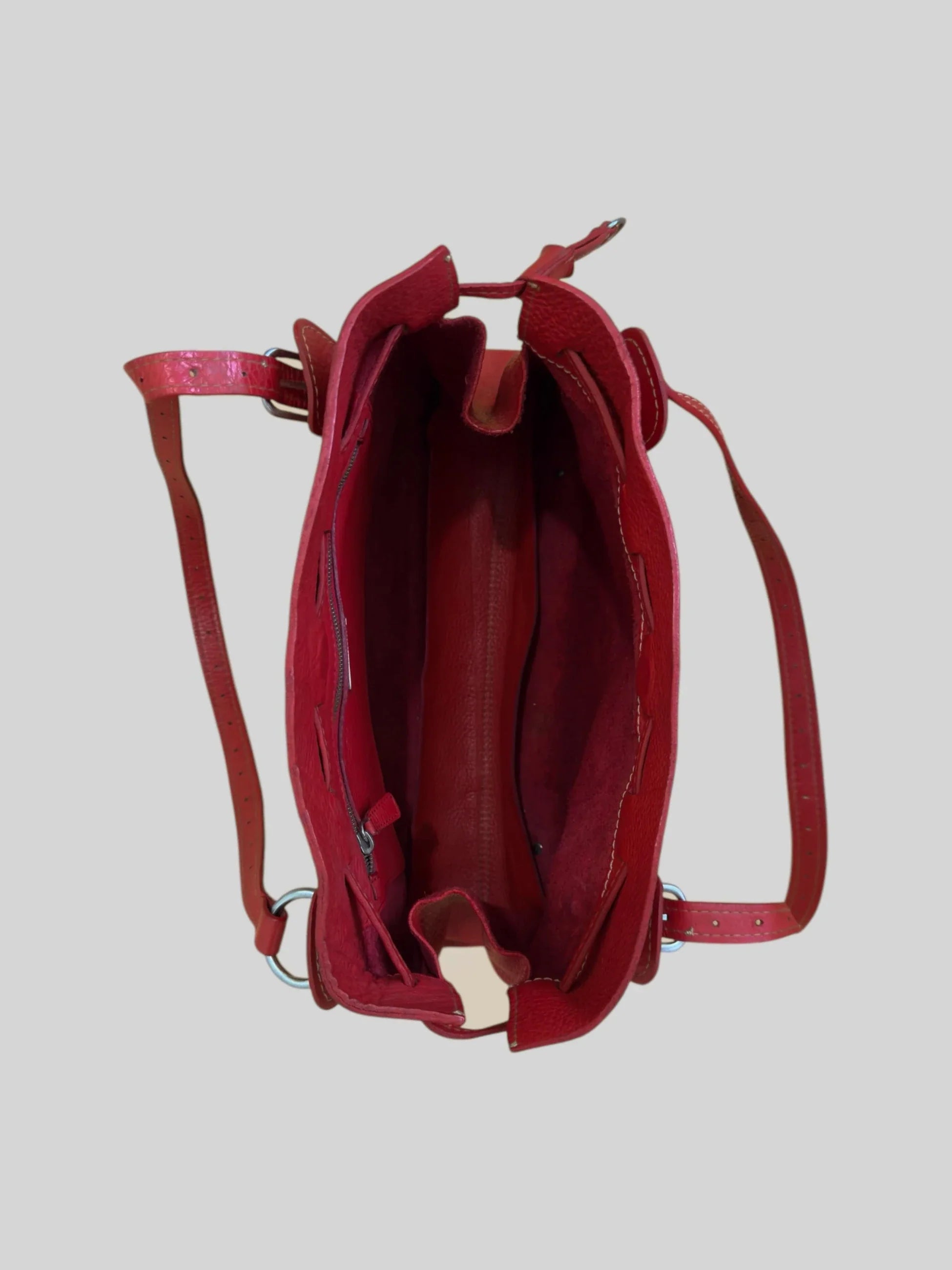 Miu Miu Red Tote Bag