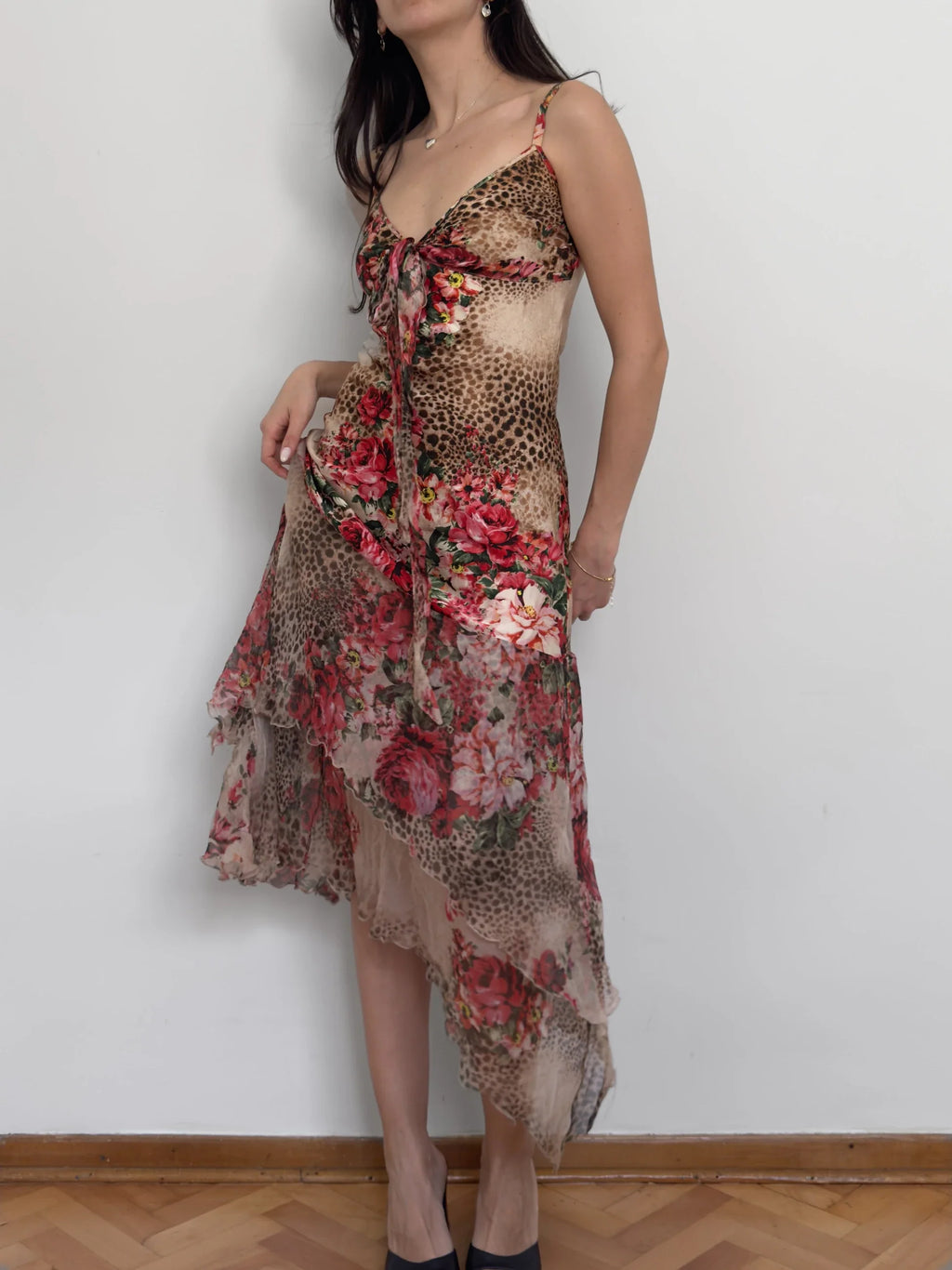 Italian Chiffon Dress