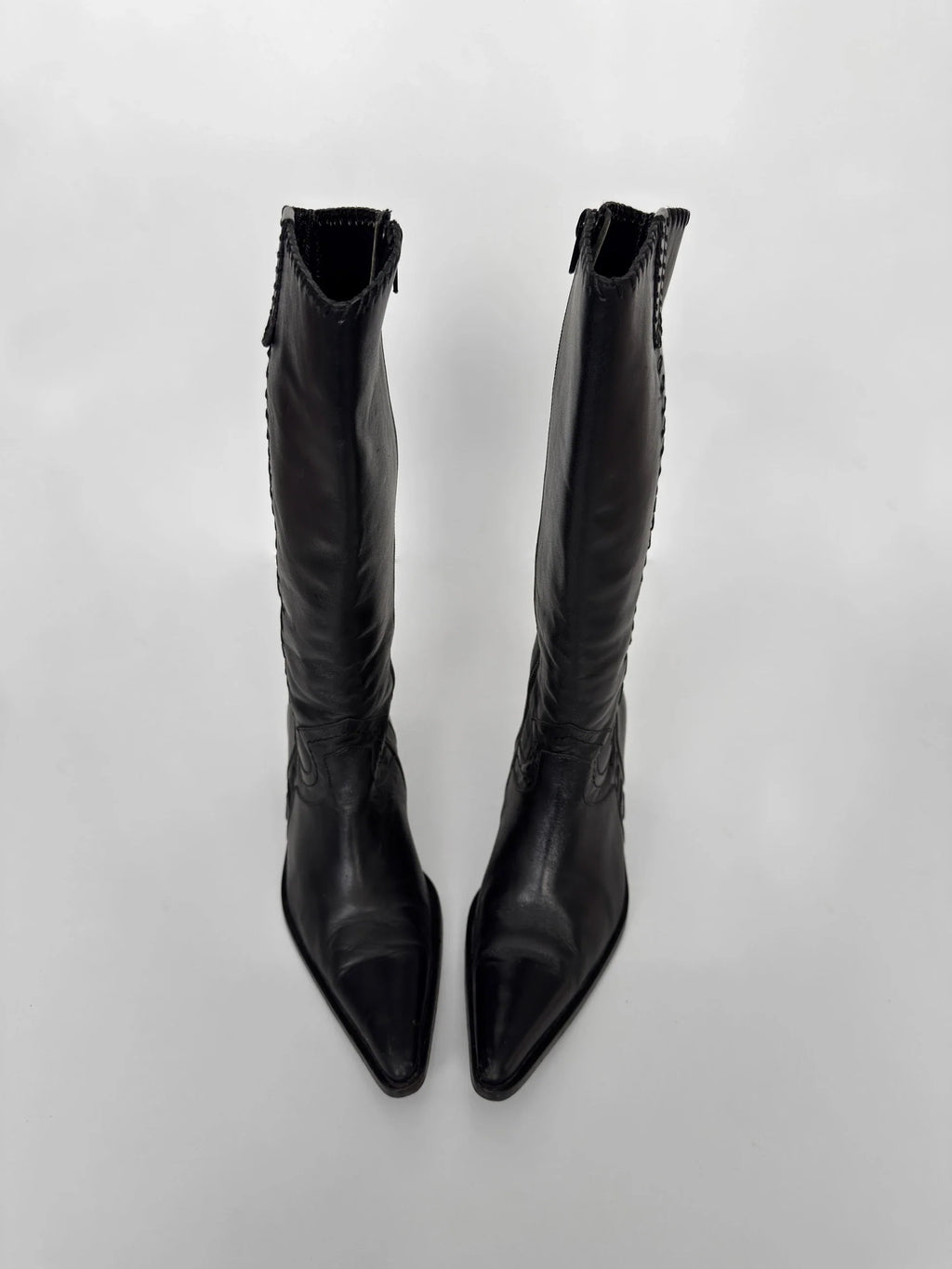 Black Leather Boots