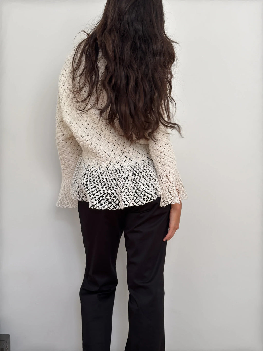 Off-White Knit Cardigan