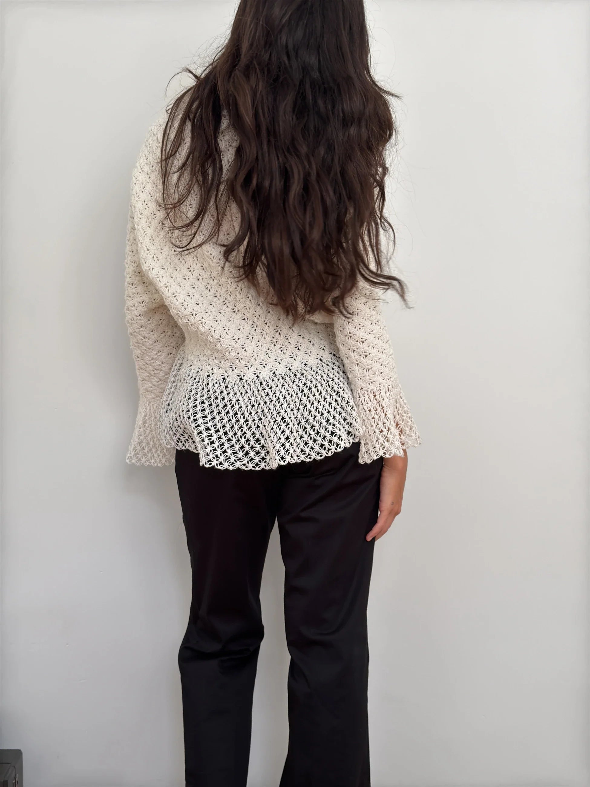 Off-White Knit Cardigan