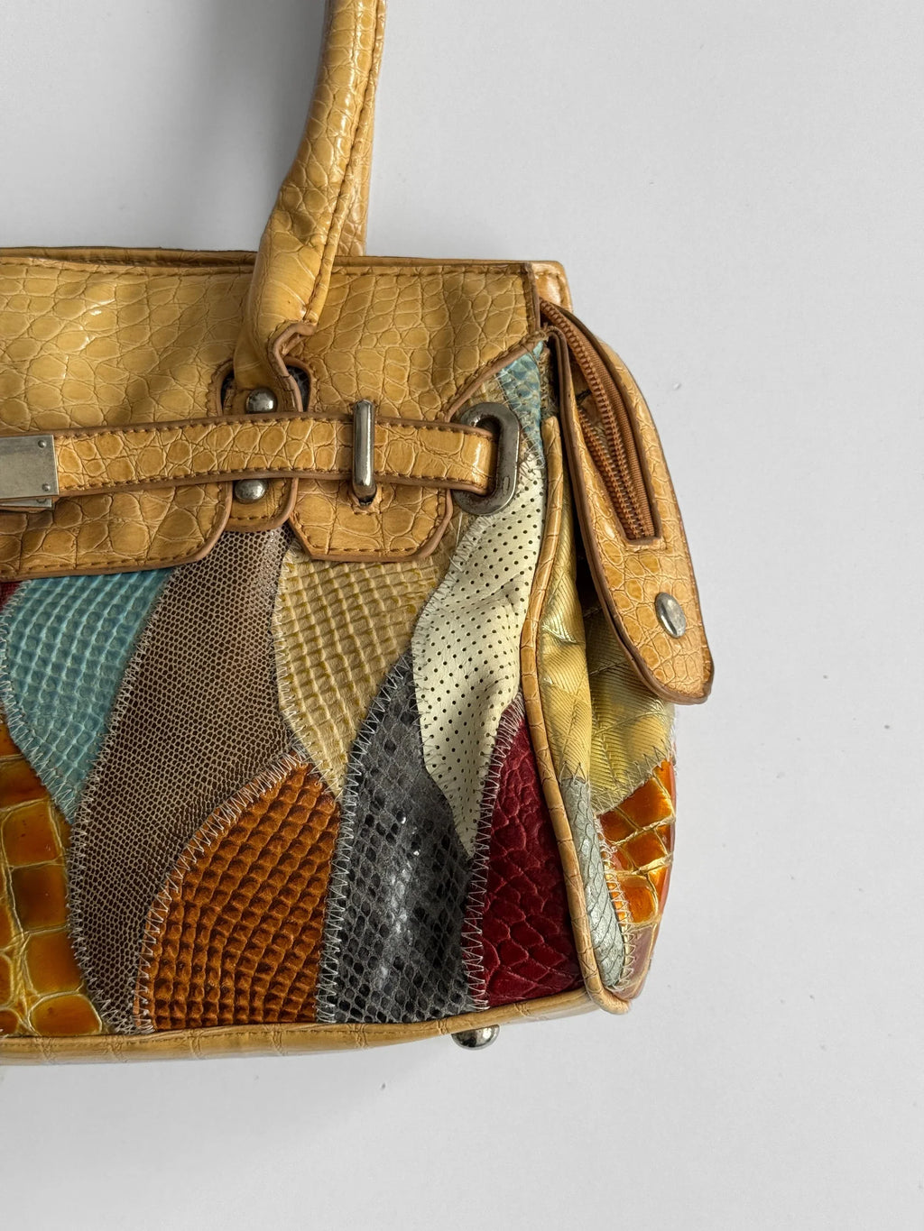 Multi Coloured Shoulder Bag