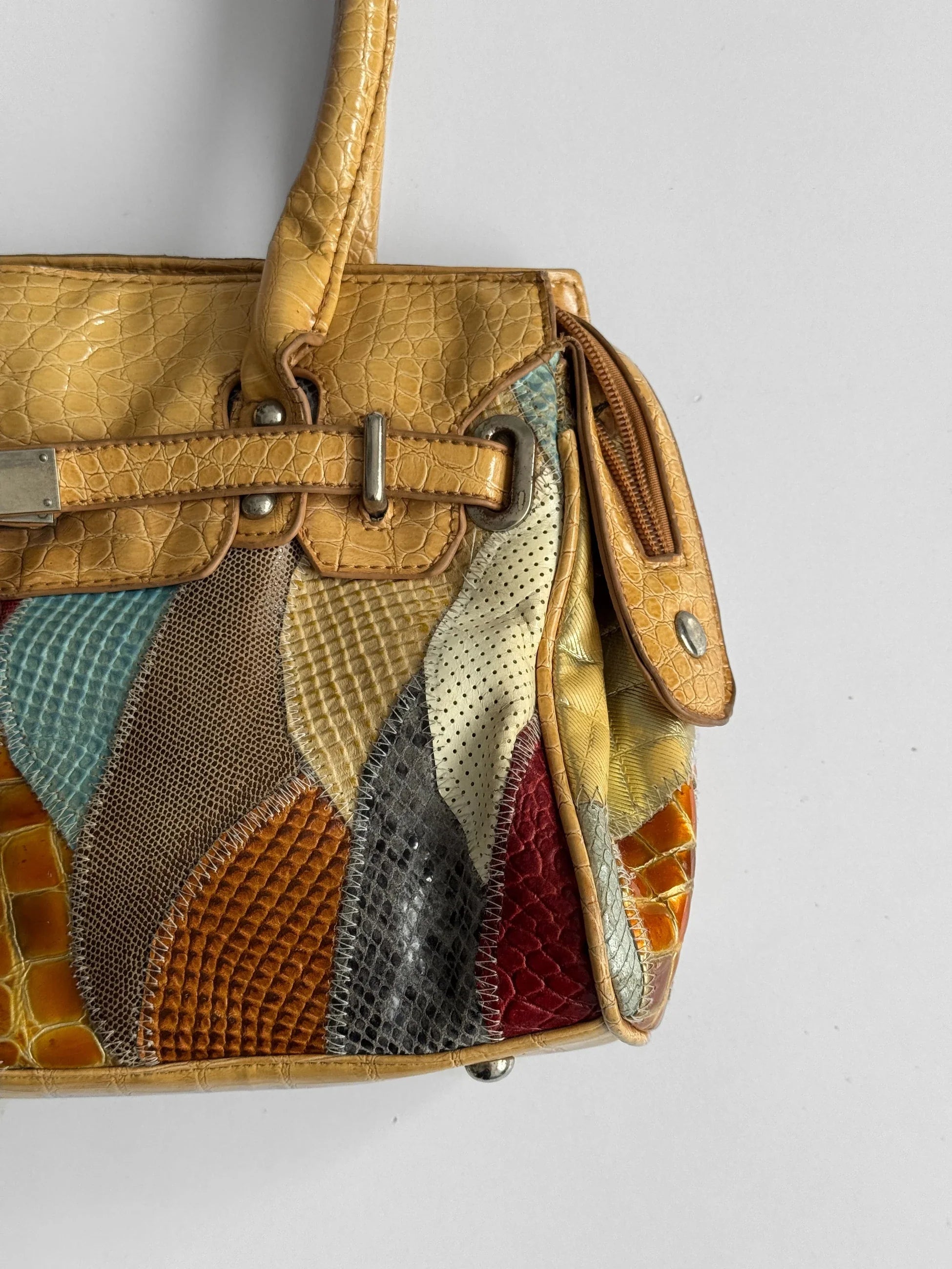 Multi Coloured Shoulder Bag