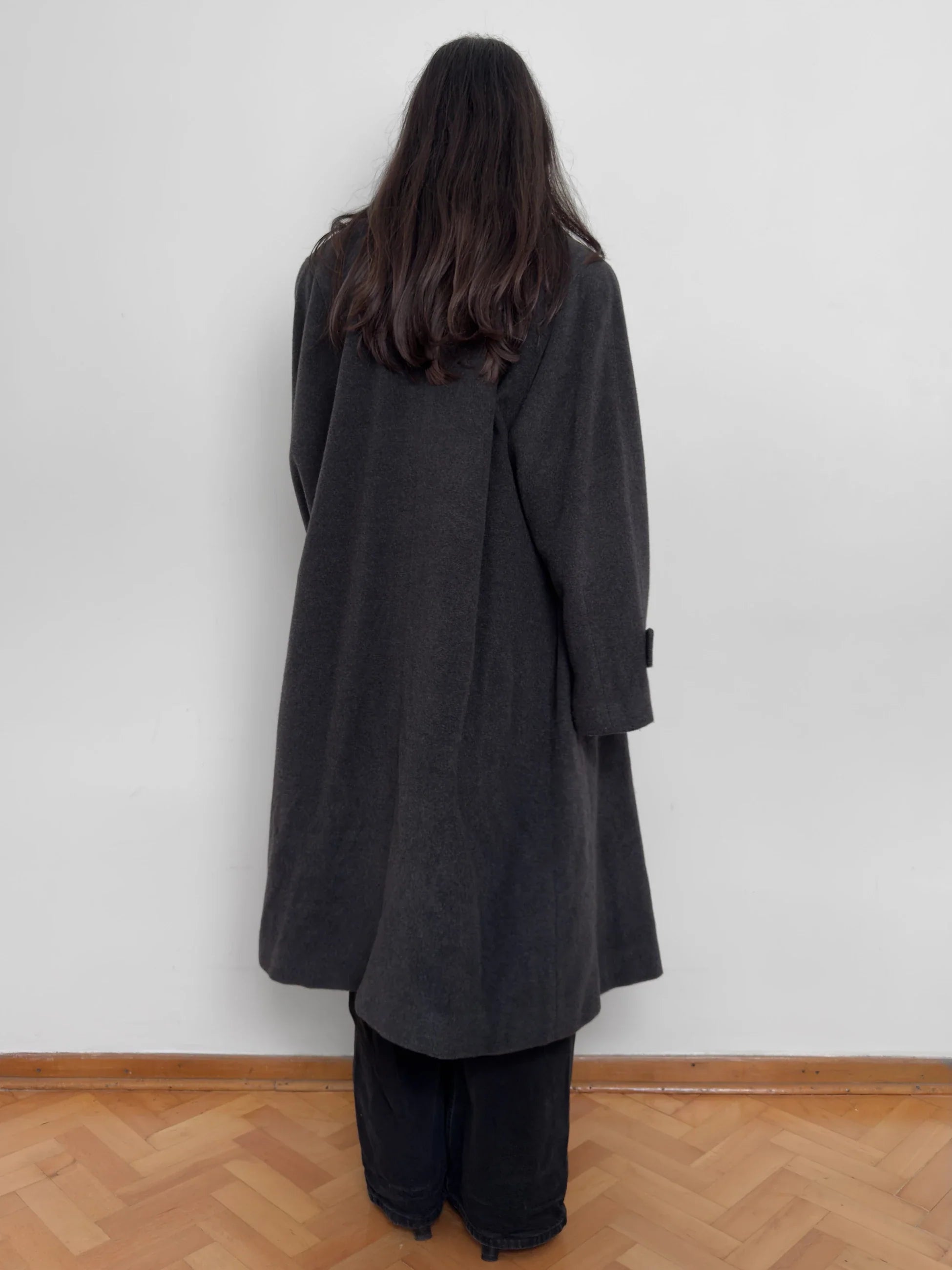 Anthracite Wool Coat