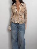 Floral Chiffon Shirt