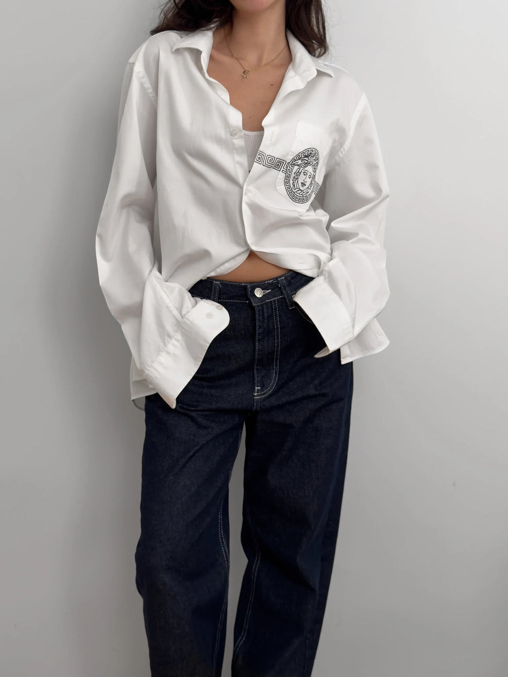 Versace White Shirt