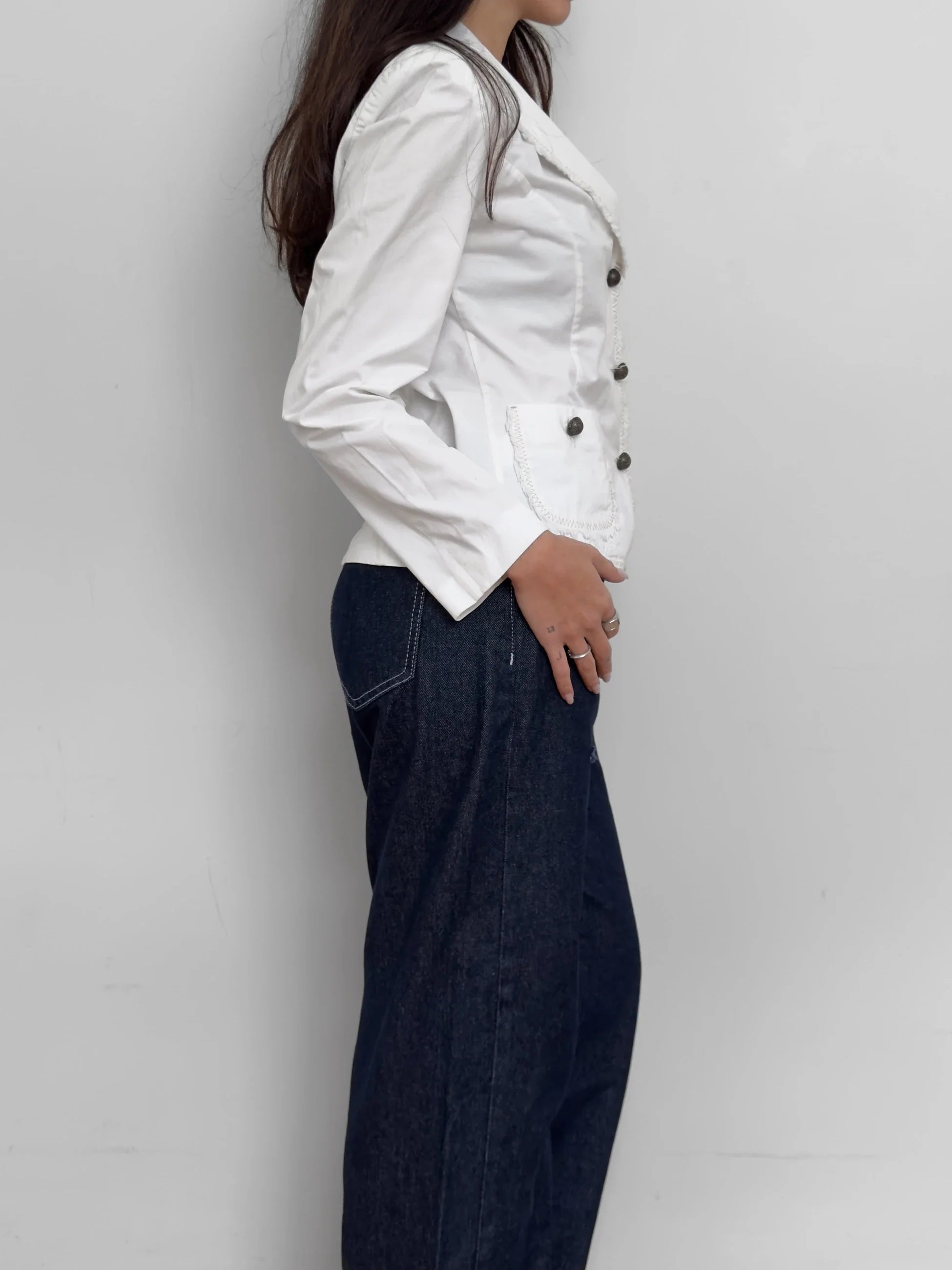 White Cotton Jacket