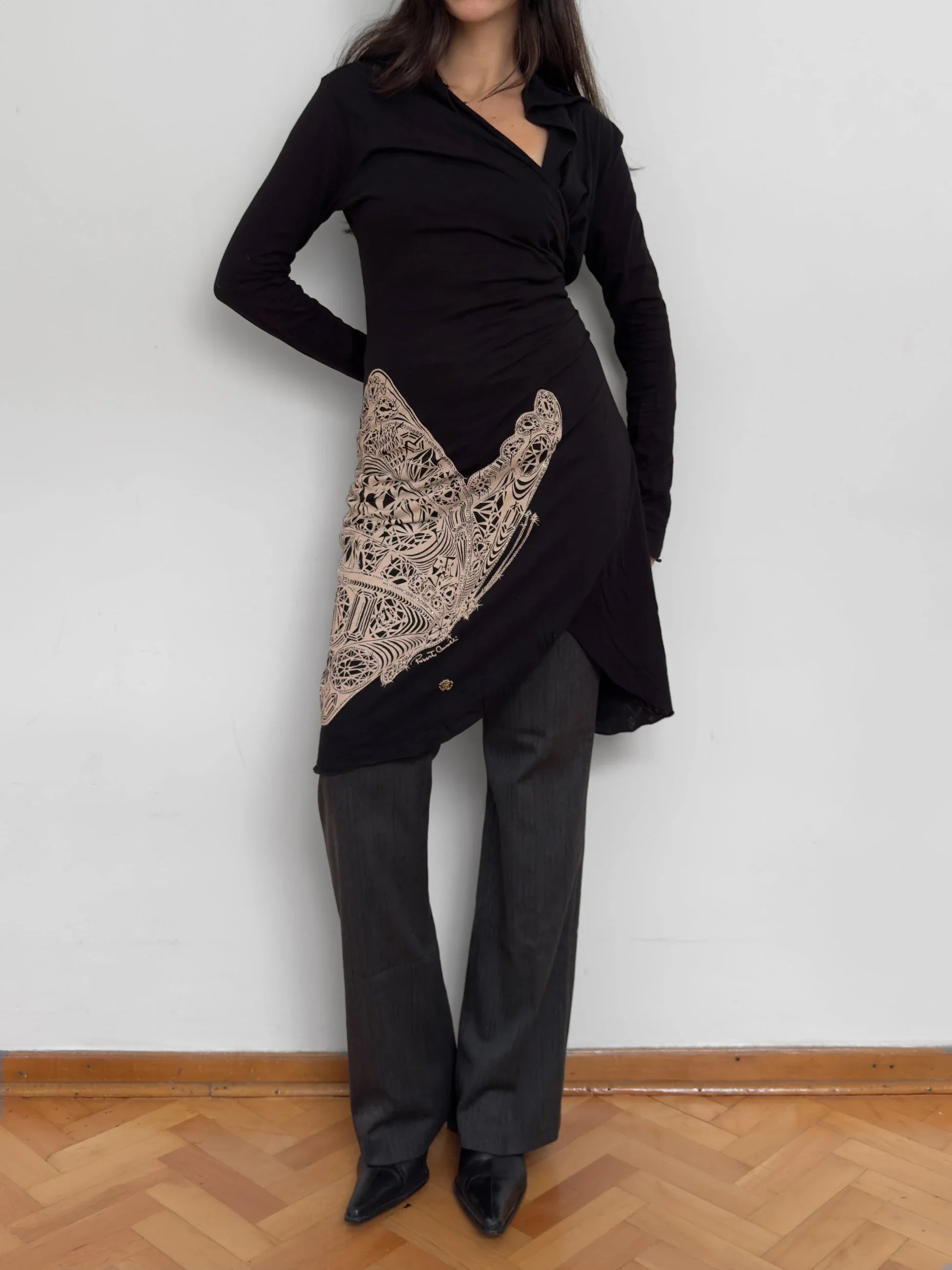 Roberto Cavalli Hooded Cardigan