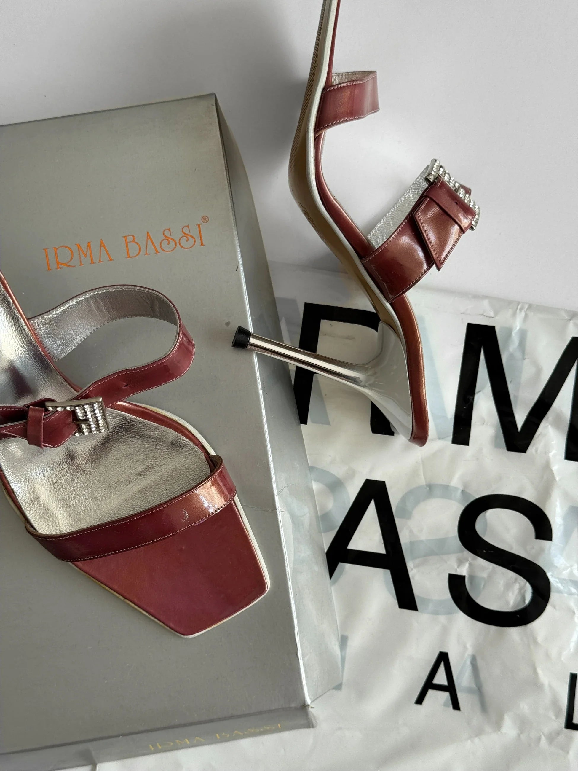 Irma Bassi Heeled Mules