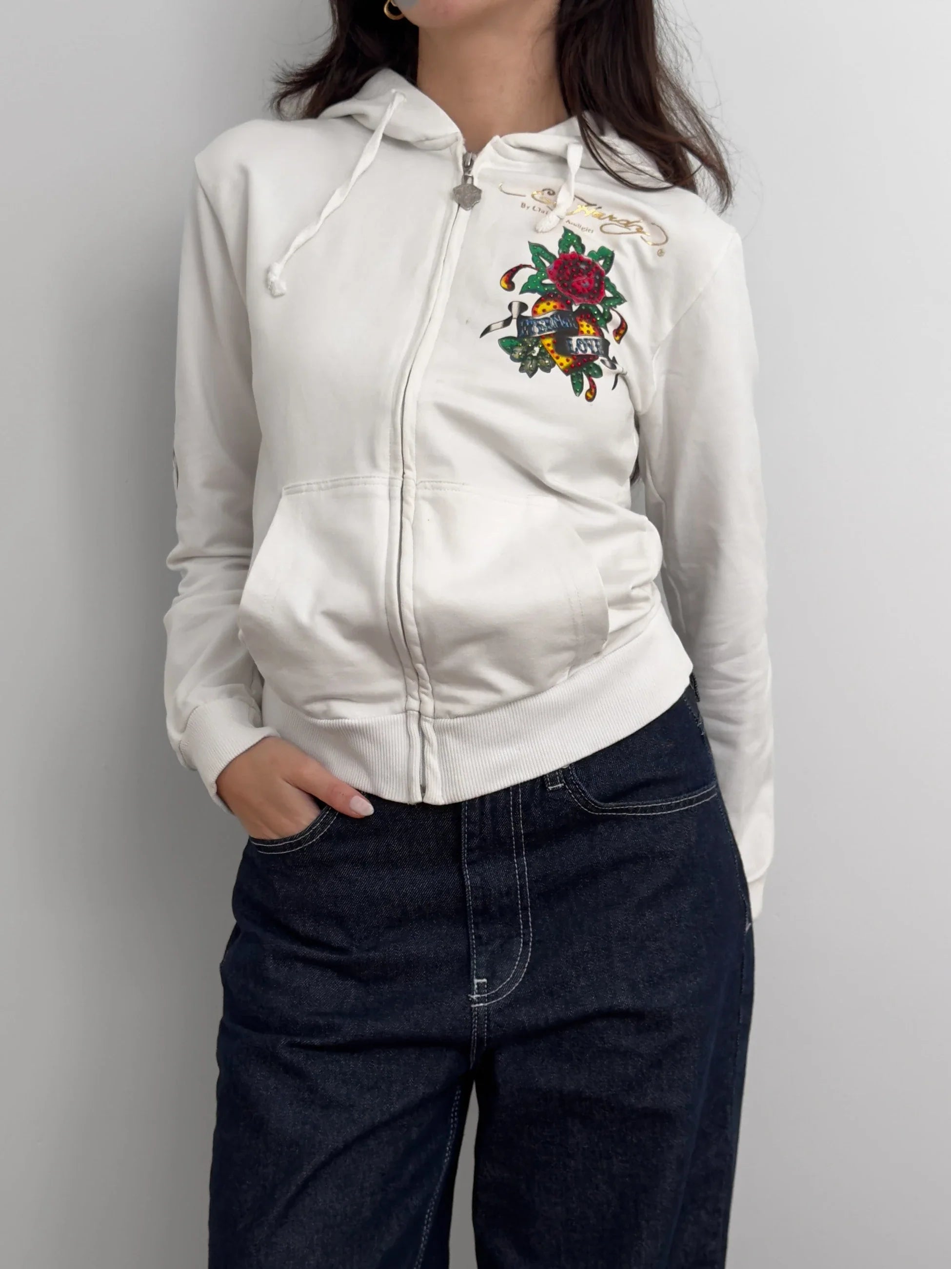 Ed Hardy Zipped Cardigan