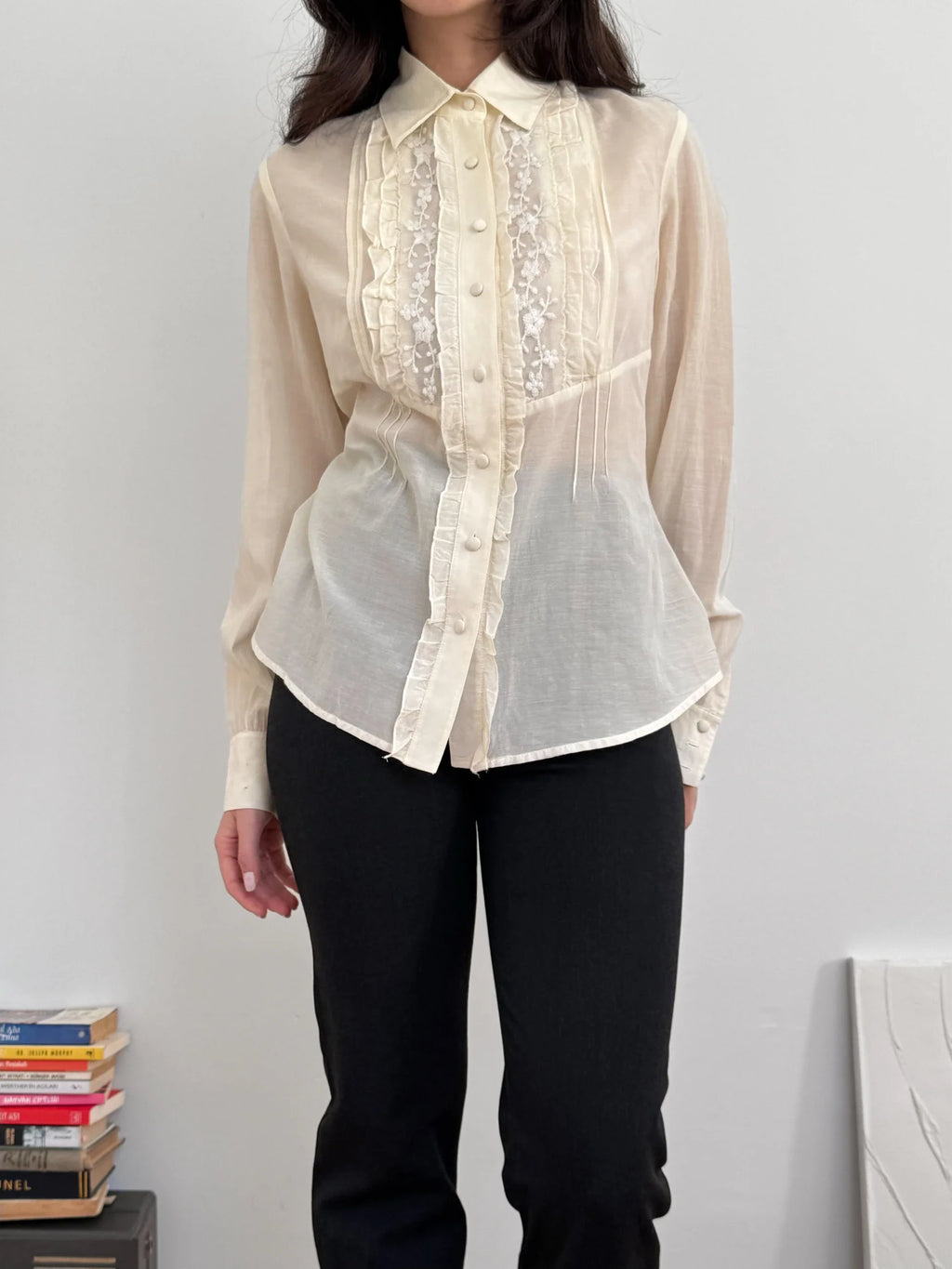 Silk-Cotton Blend Shirt