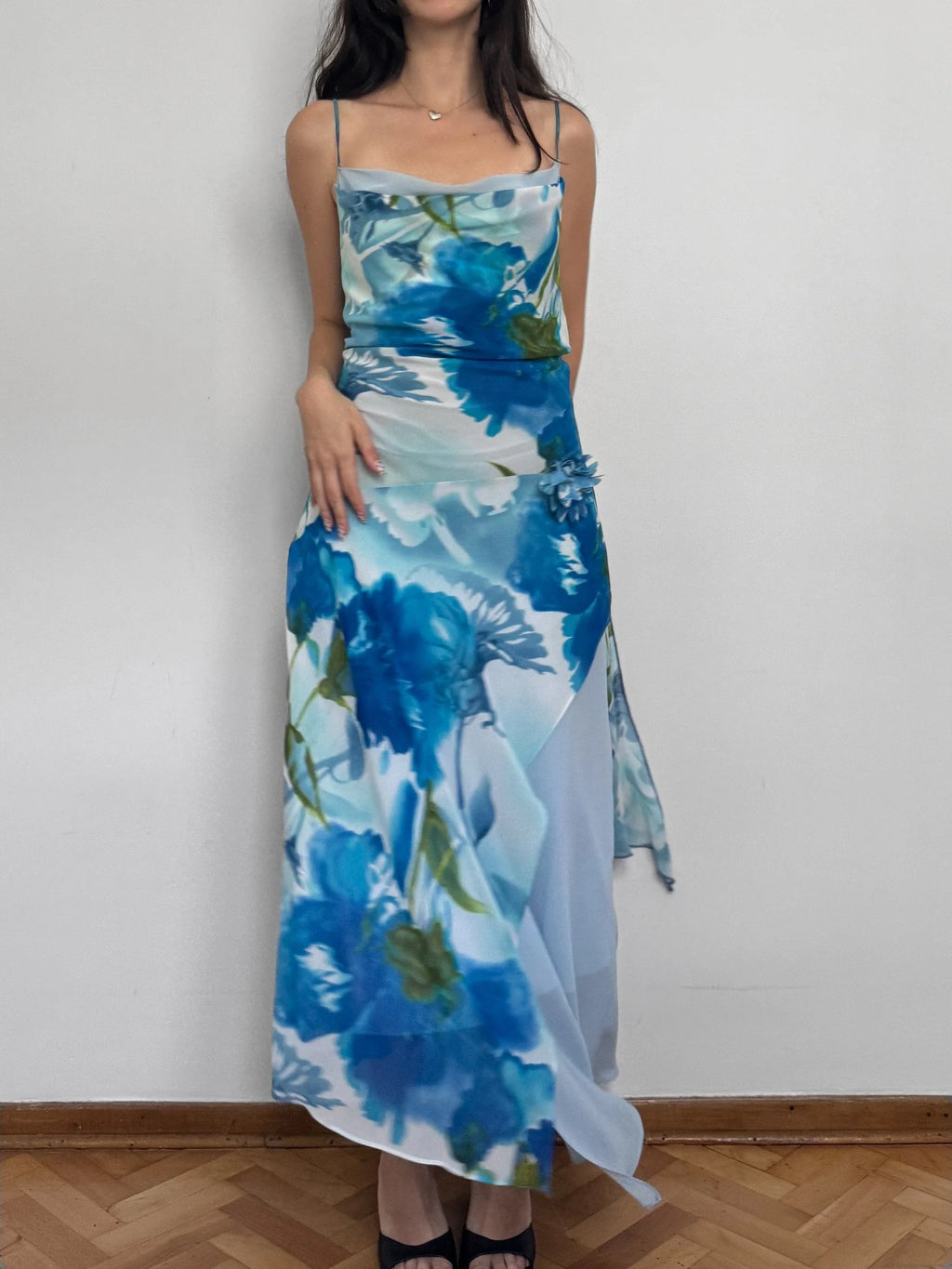 Floral Evening Dress