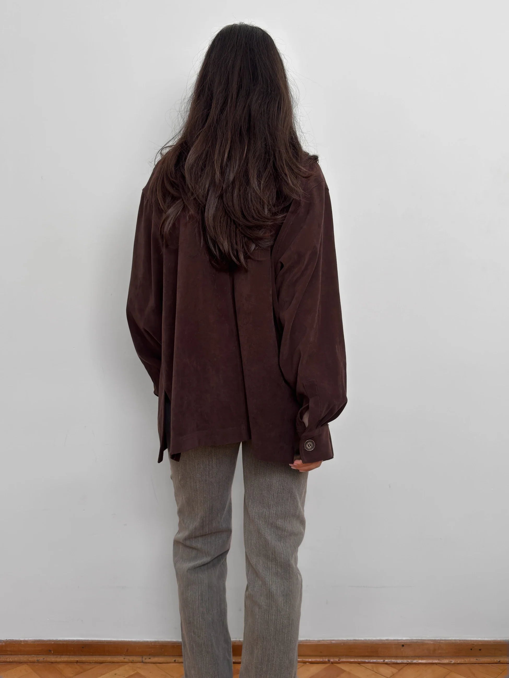 Brown Suede Jacket
