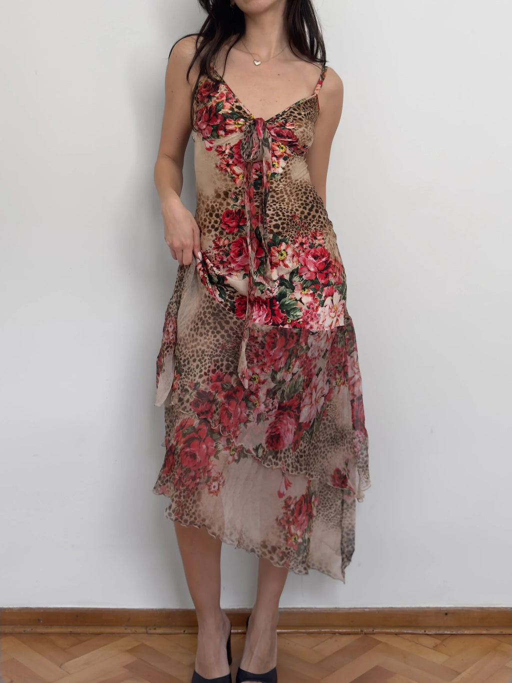 Italian Chiffon Dress