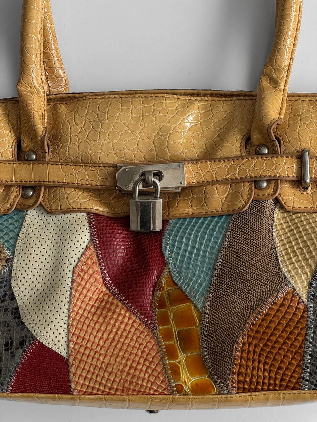 Multi Coloured Shoulder Bag