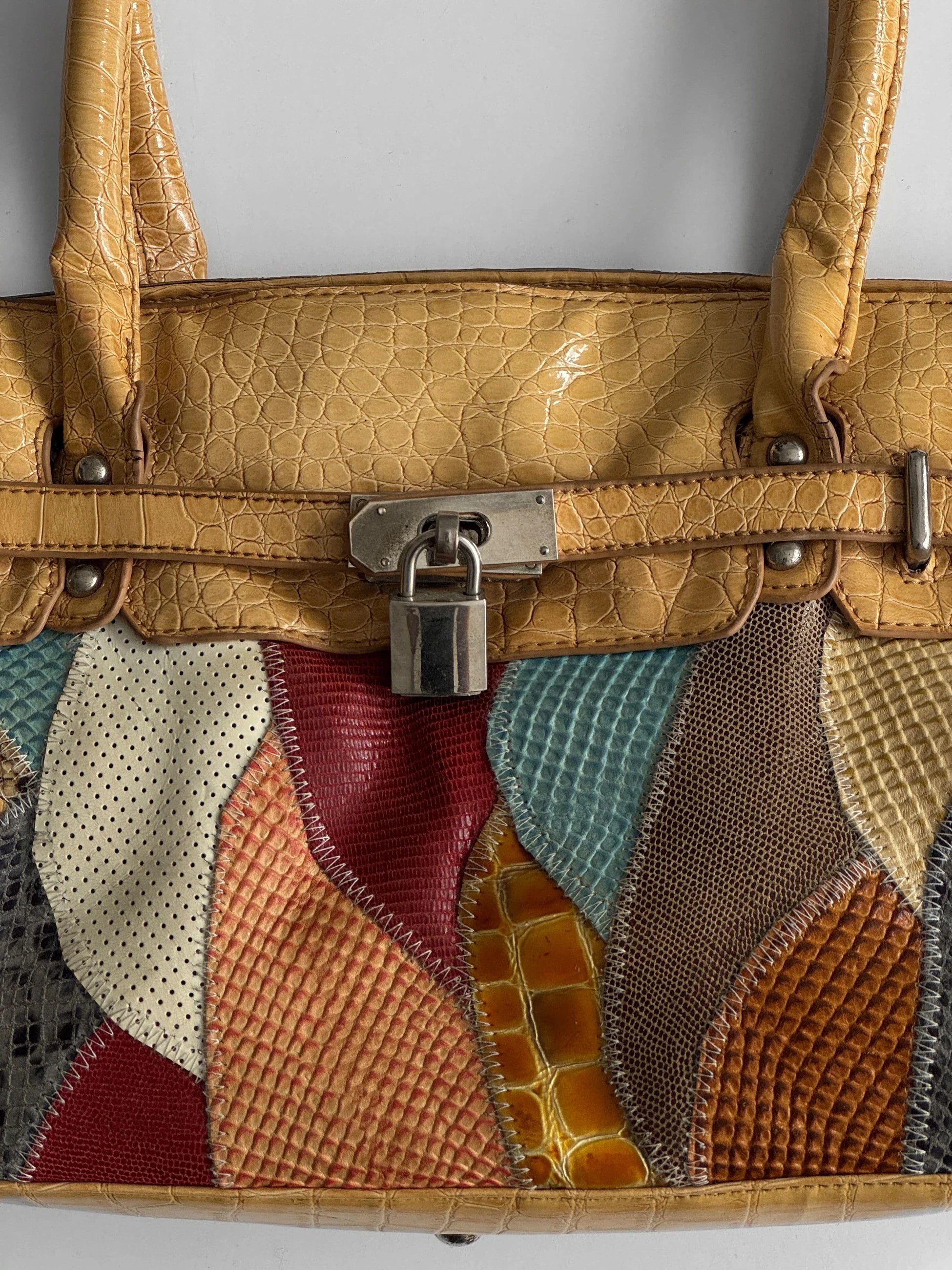 Multi Coloured Shoulder Bag