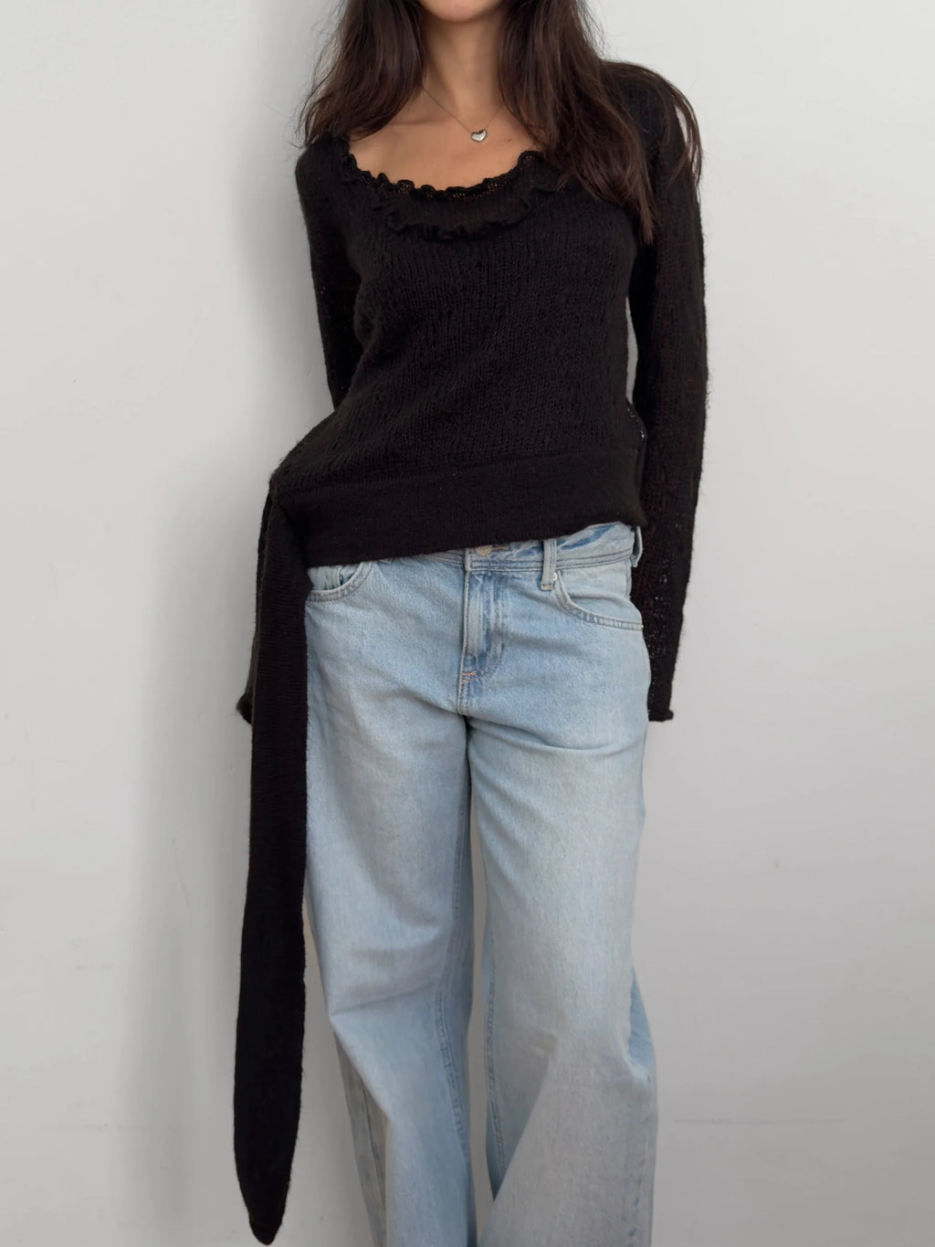 Black Mohair Sweater