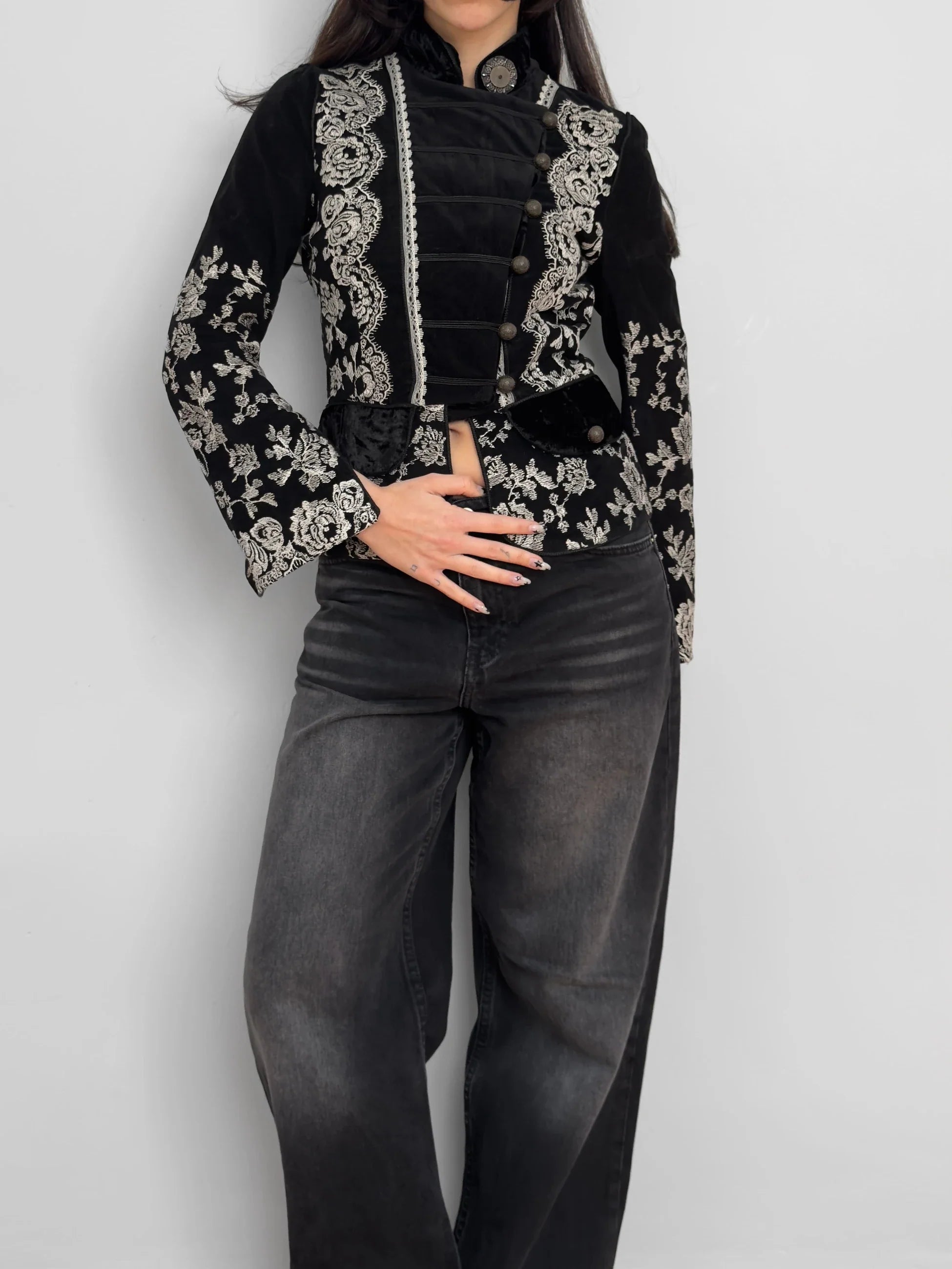 Embroidered Napoleon Jacket