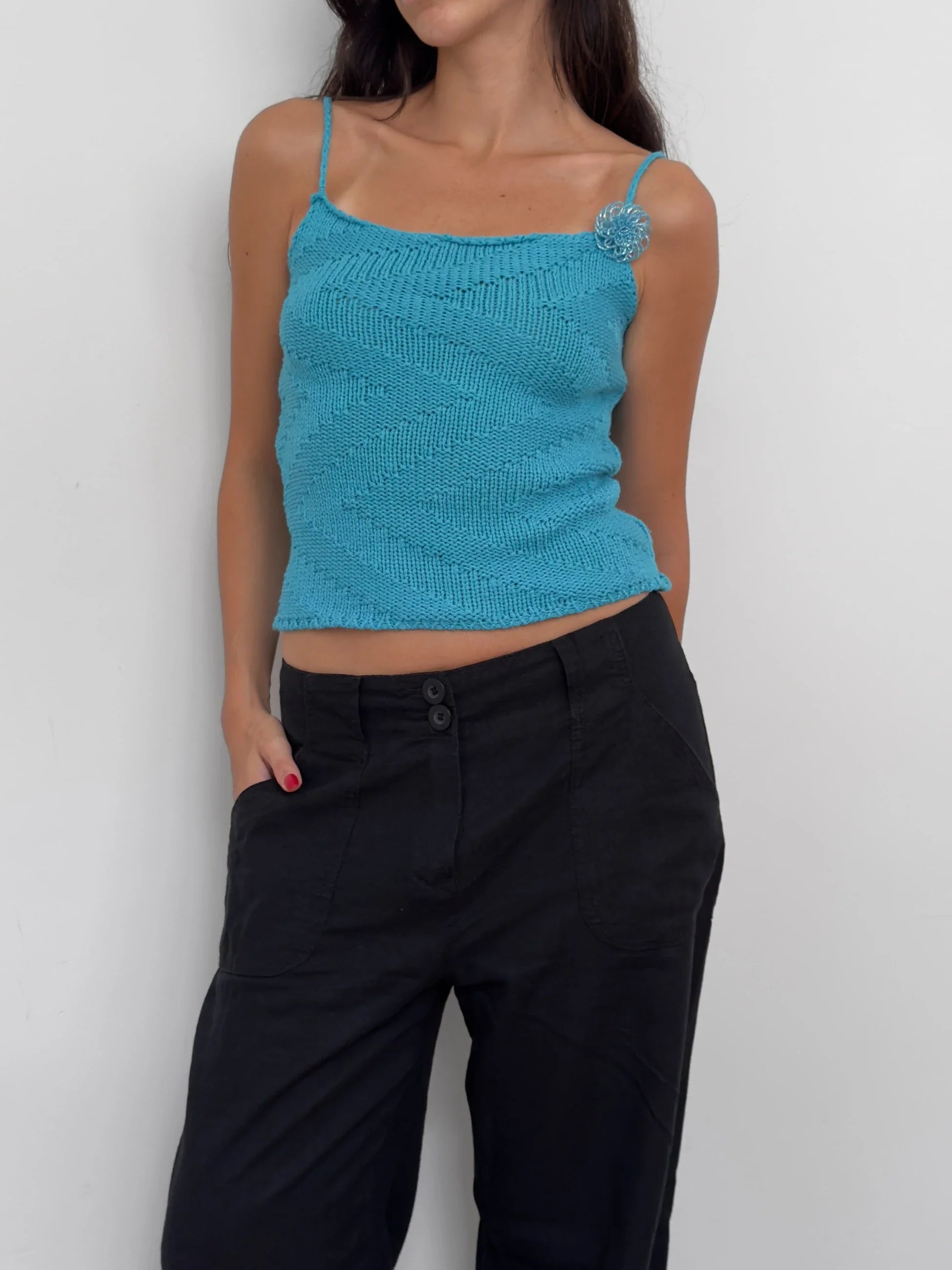 Hand-Knit Blouse