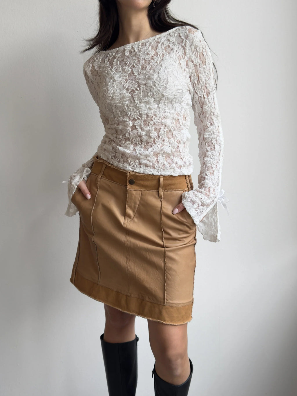White Lace Blouse