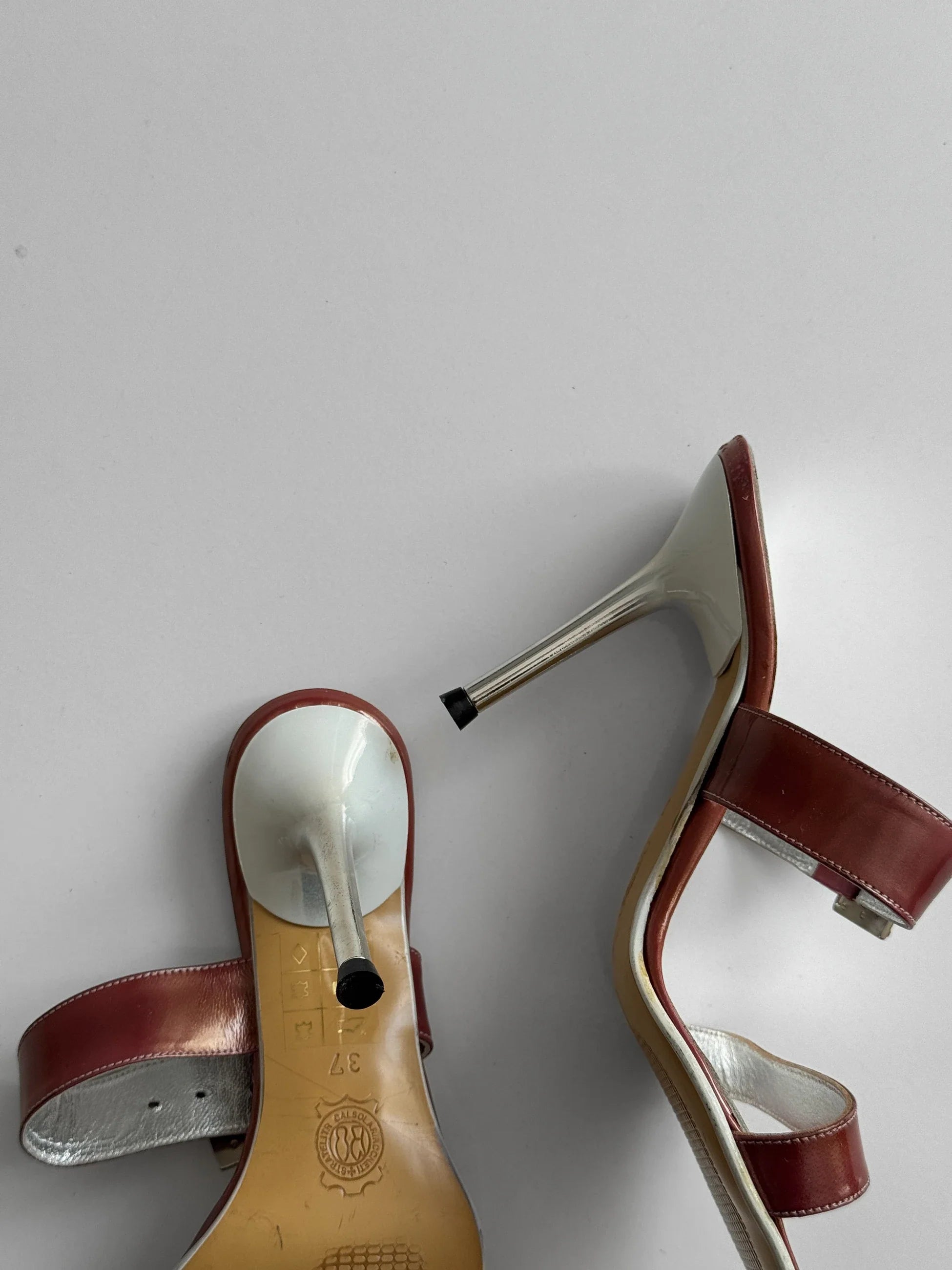 Irma Bassi Heeled Mules