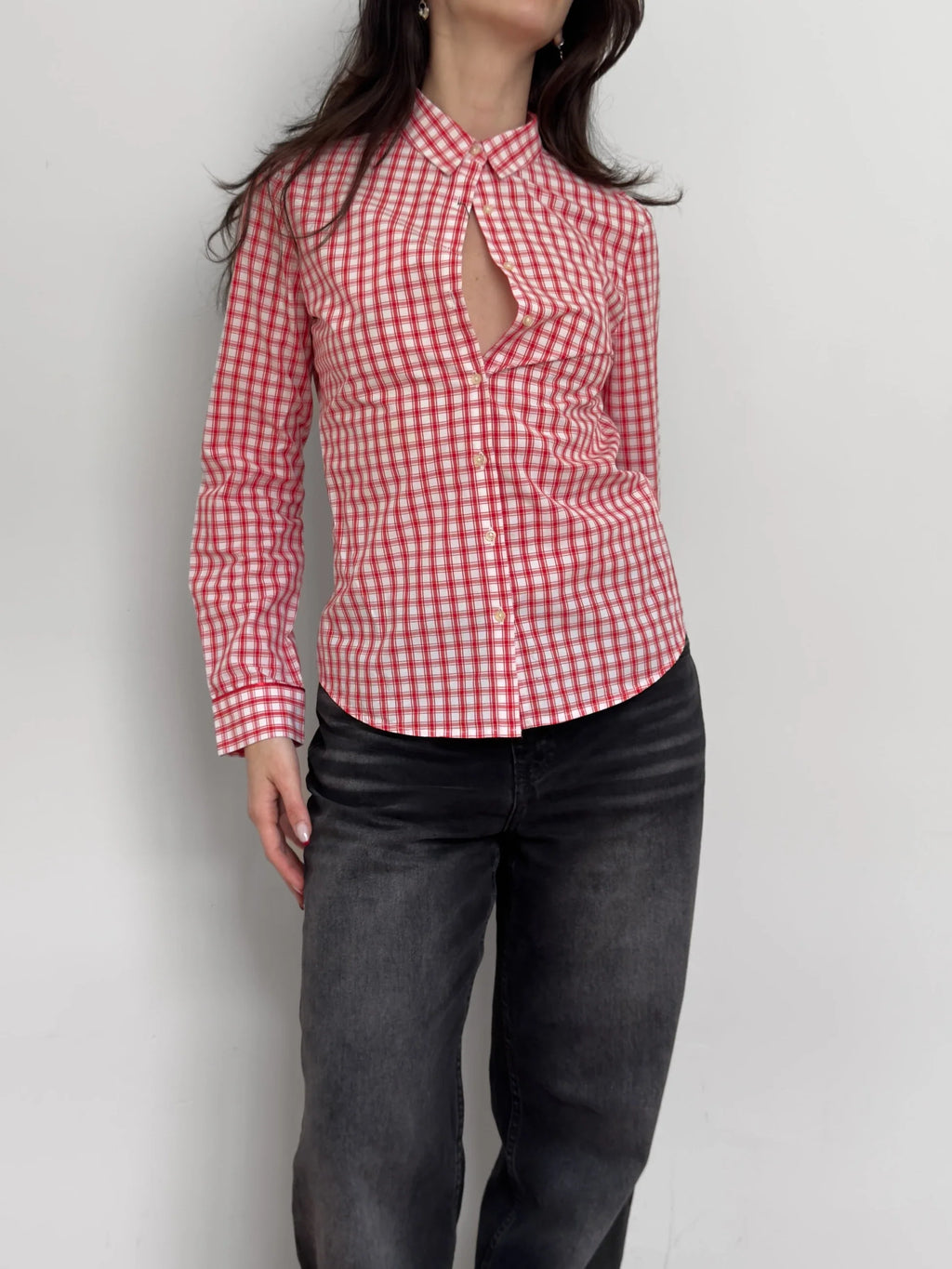 Red Checked Shirt