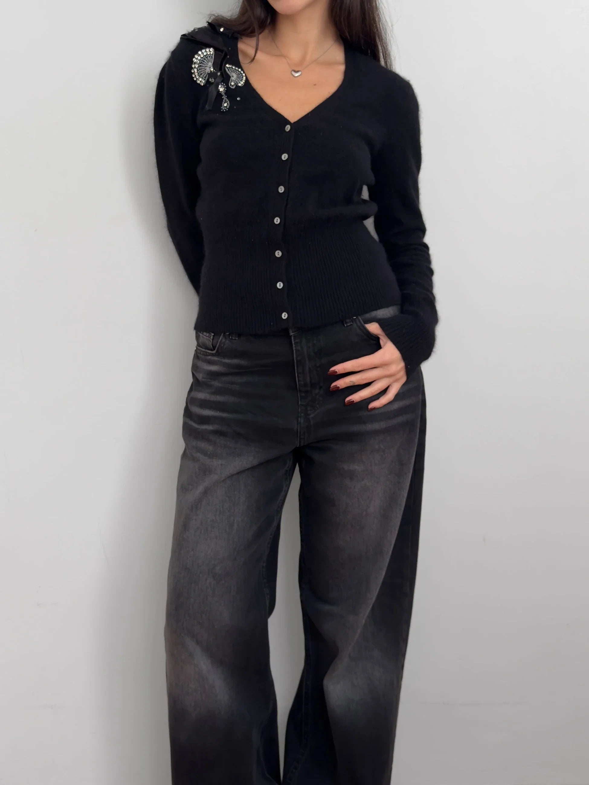 Karen Millen Wool Cardigan