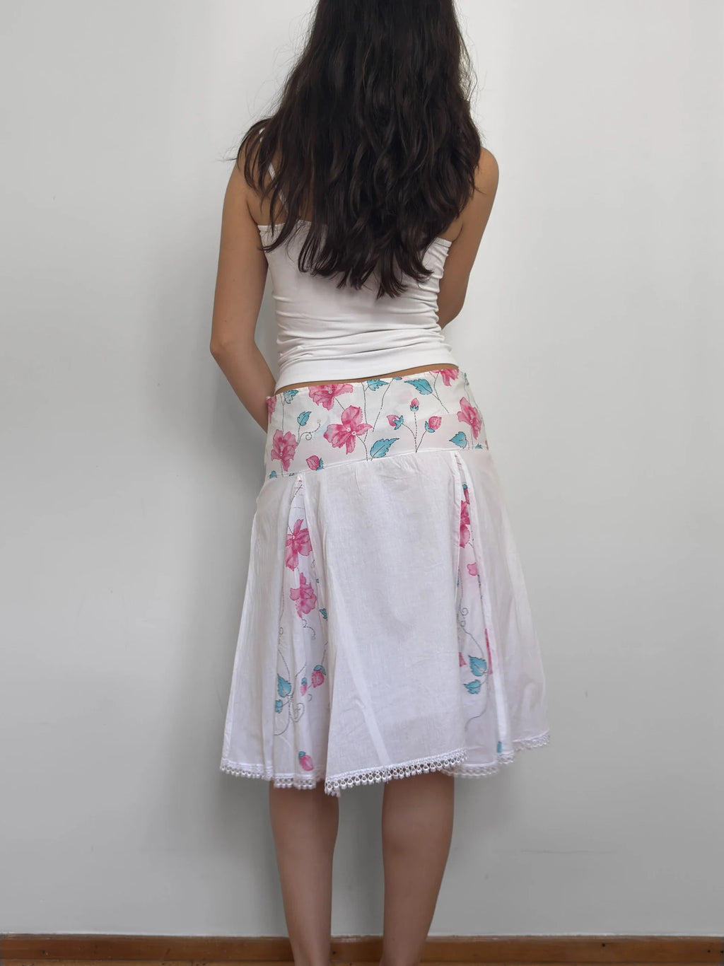 Floral Midi Skirt