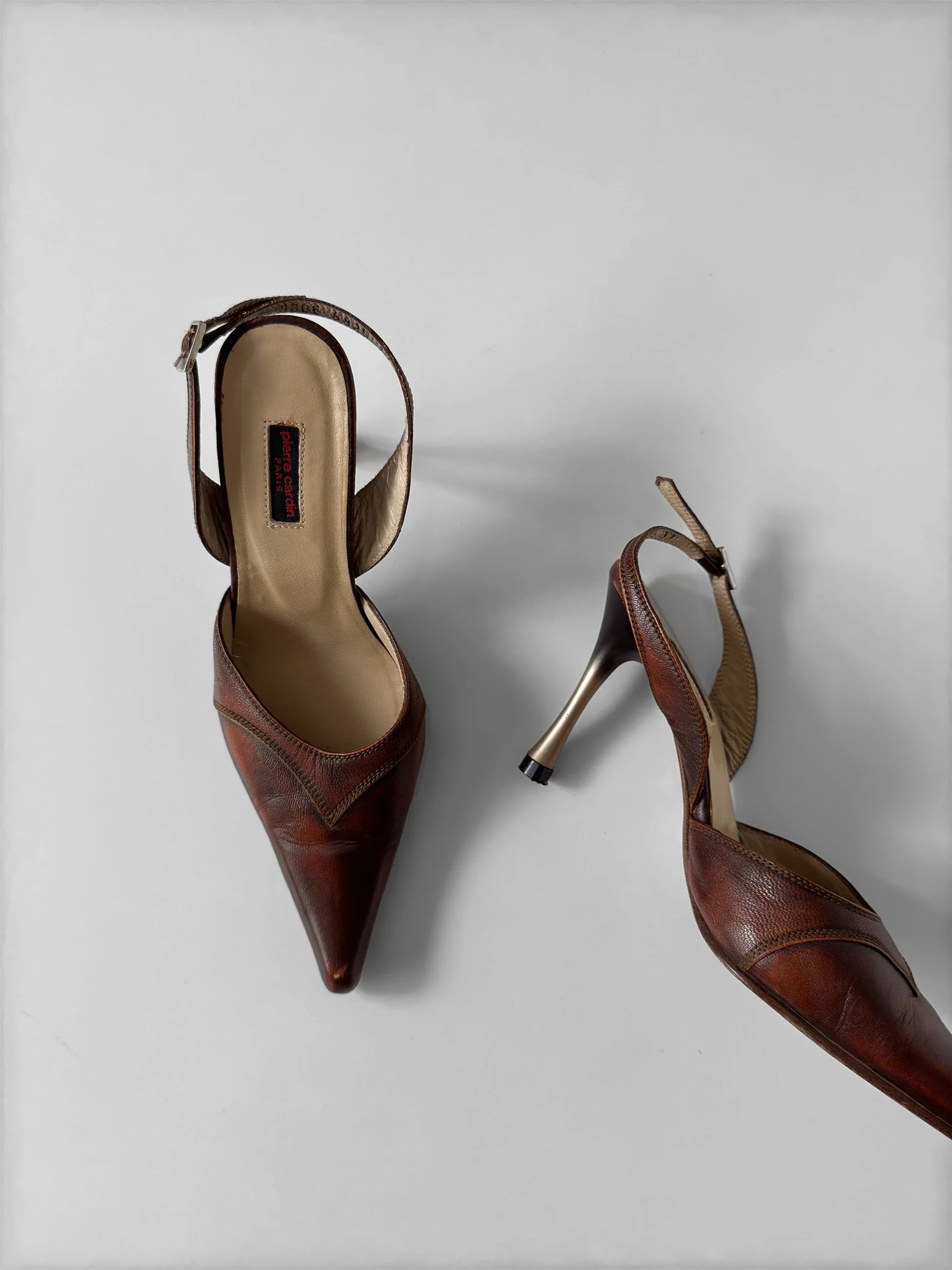 Distressed Heeled Shoes
