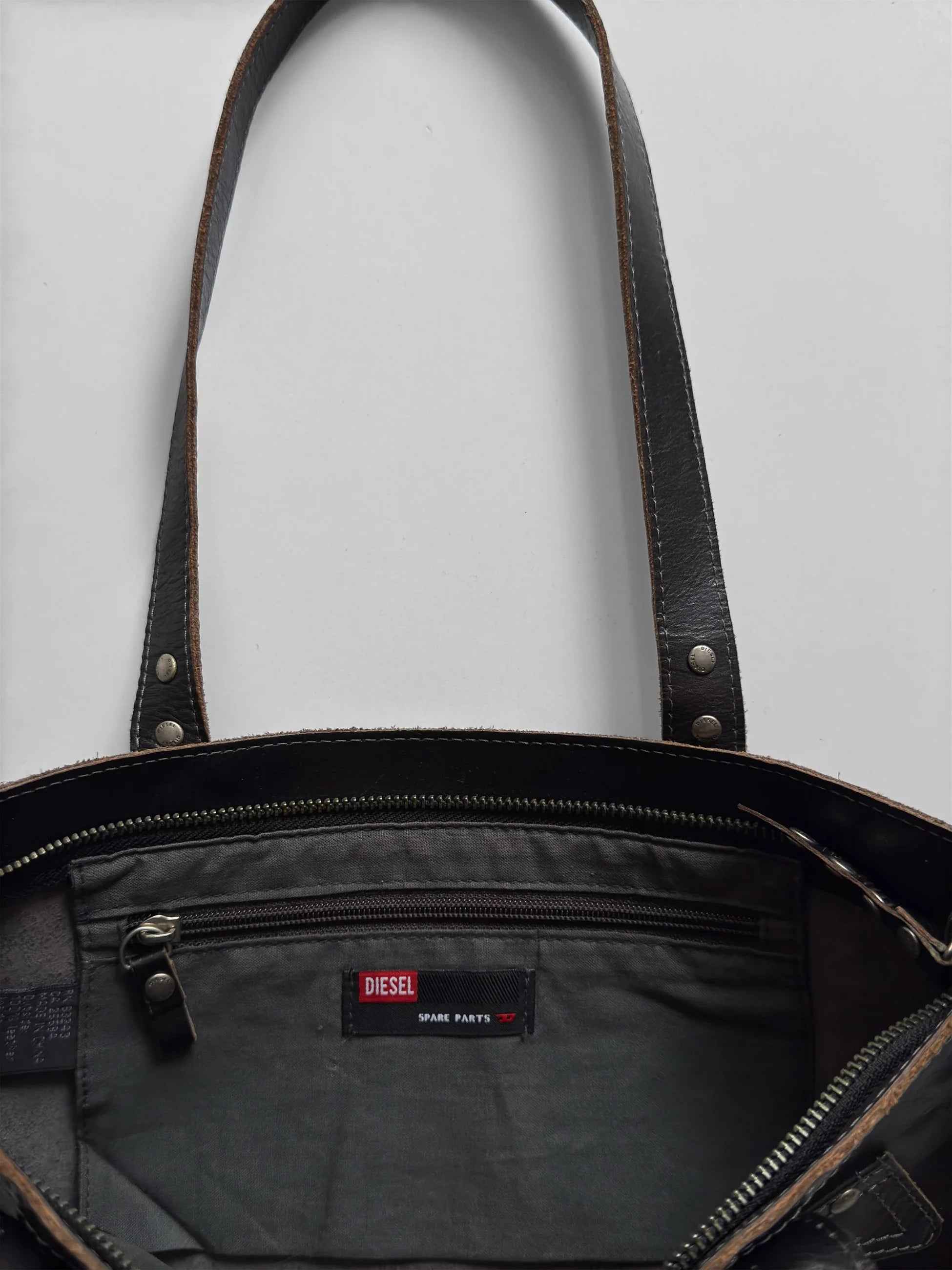 Diesel Leather Clutch Bag