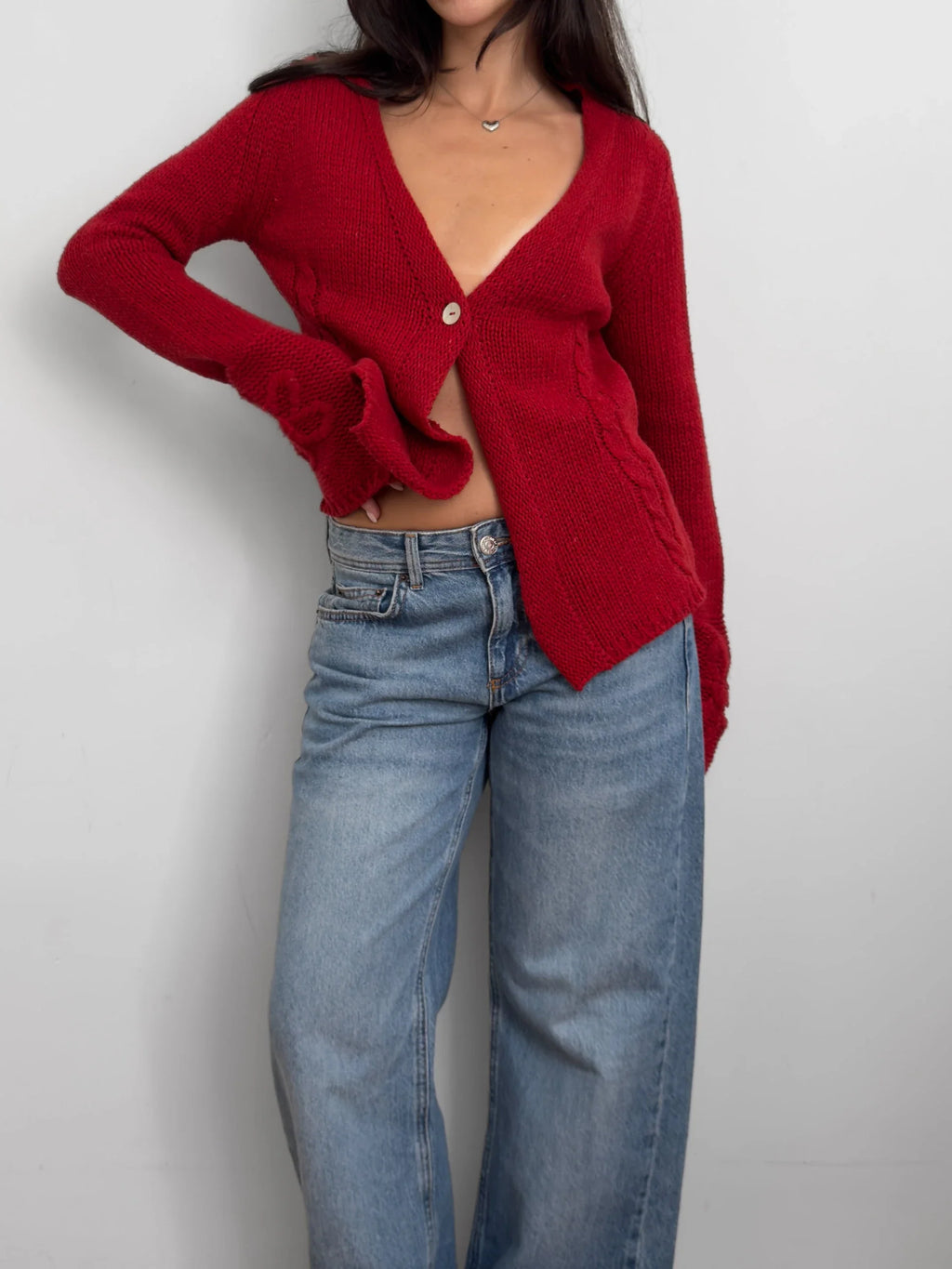 Red Cardigan