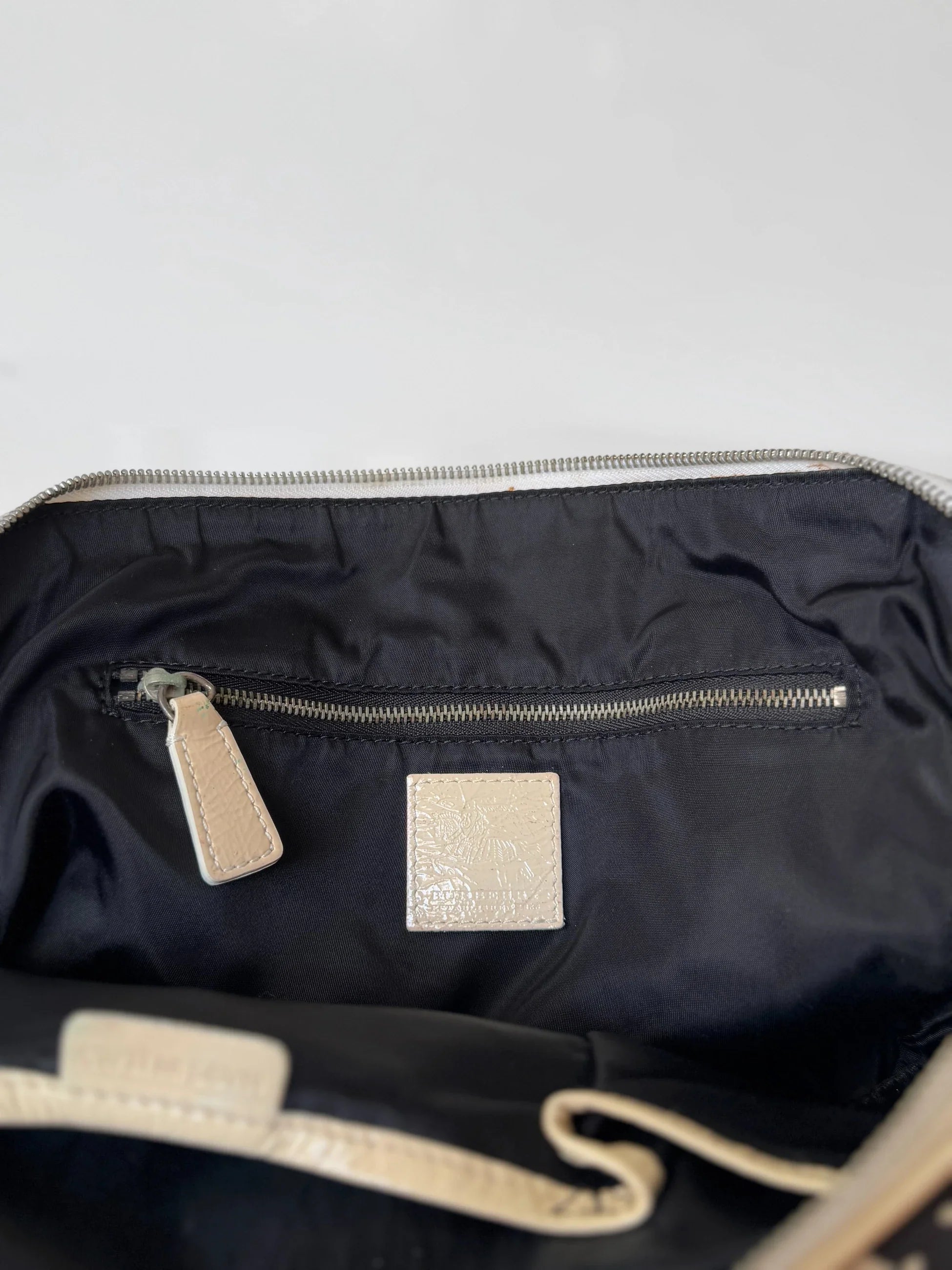 Burberry Floral Beat Check Bag