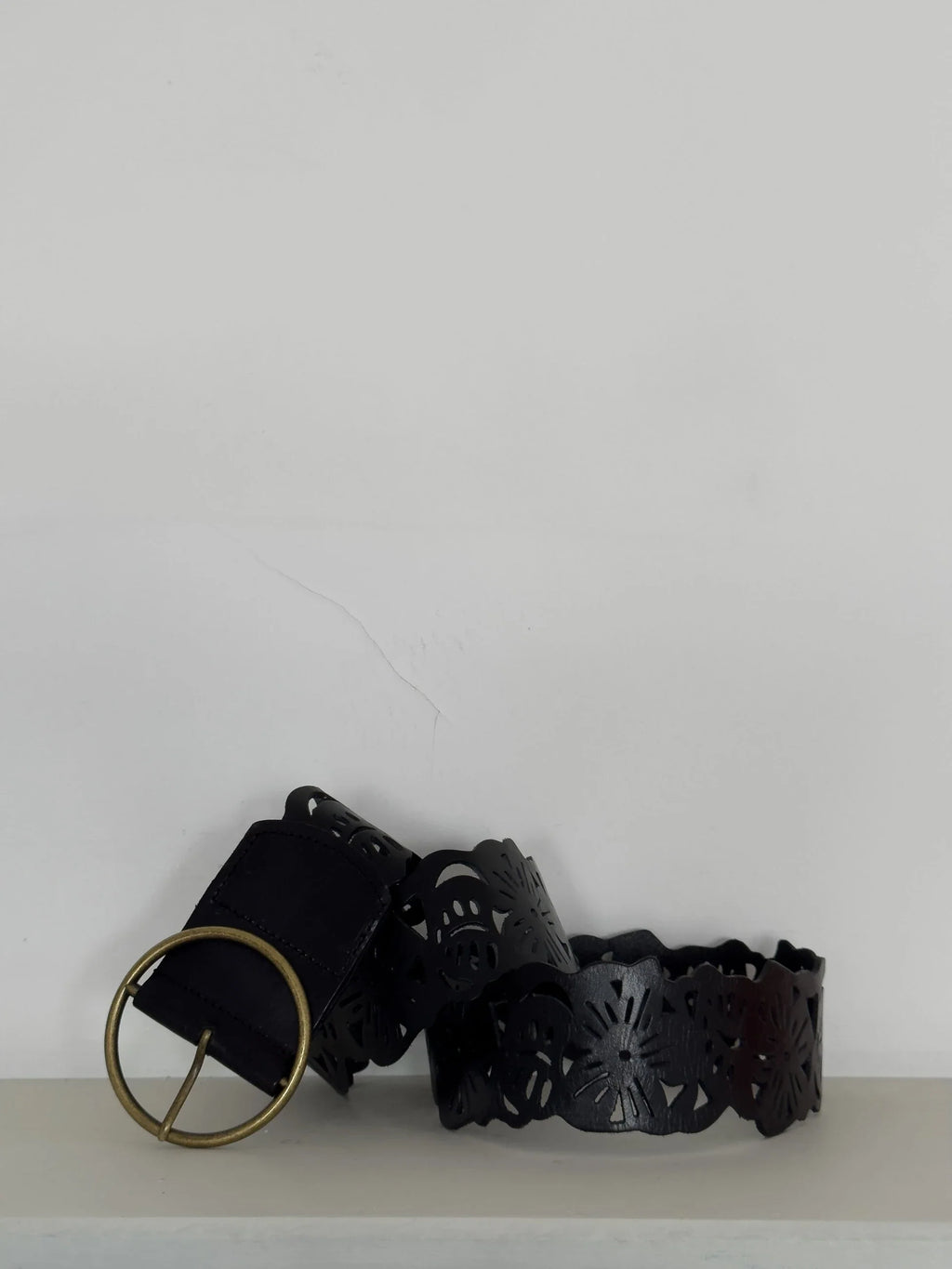 Black Leather Belt