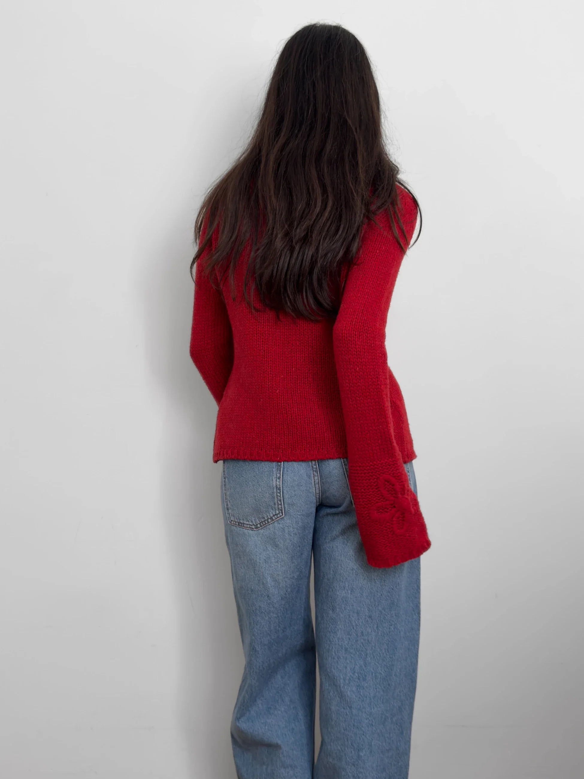 Red Cardigan
