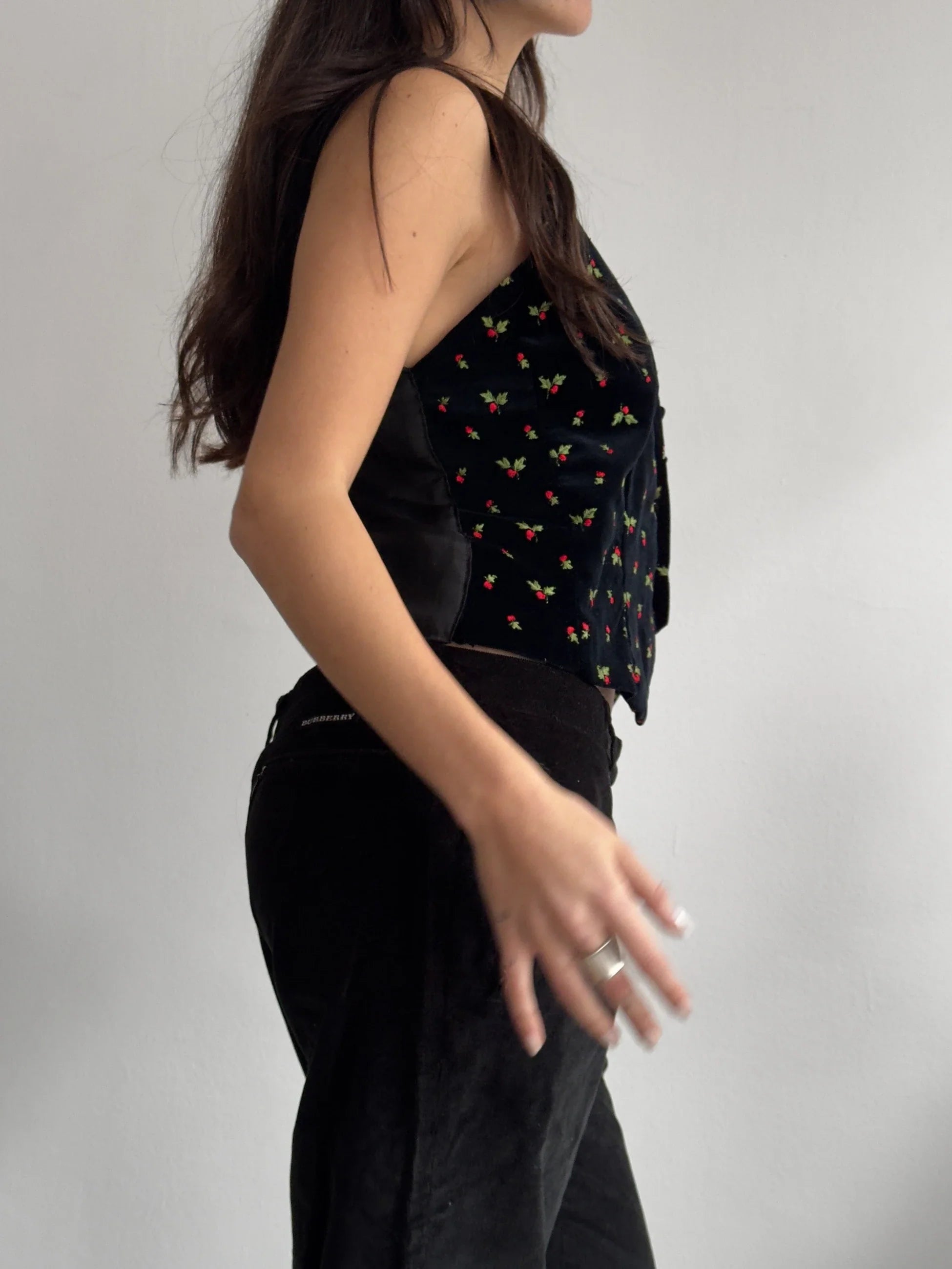 Hand-Stitched Embroidered Vest
