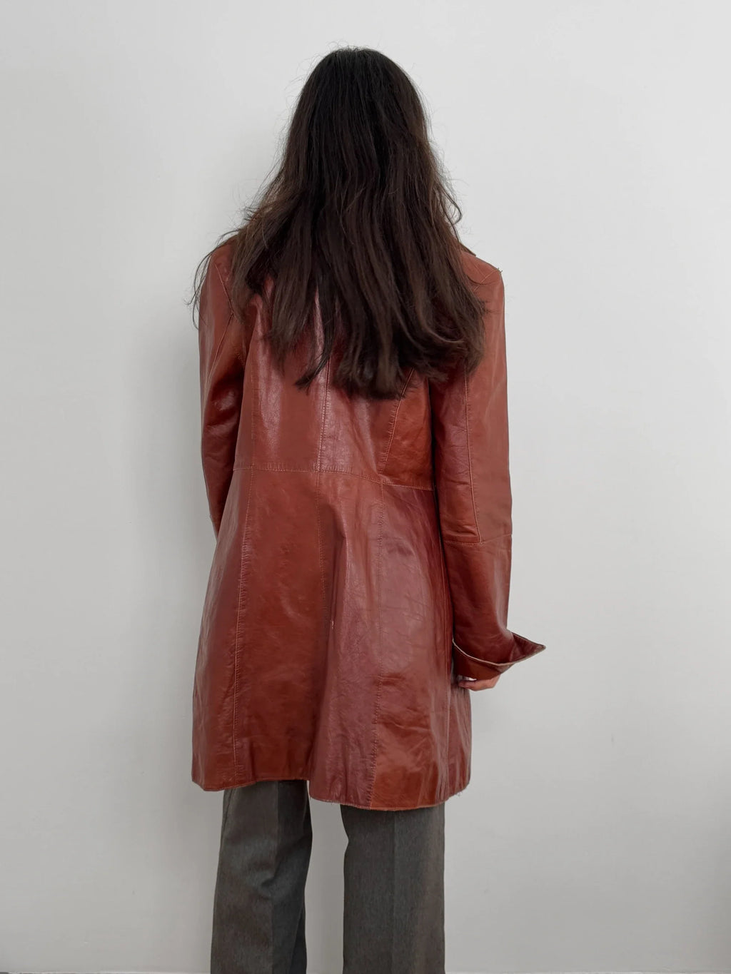 Long Leather Jacket