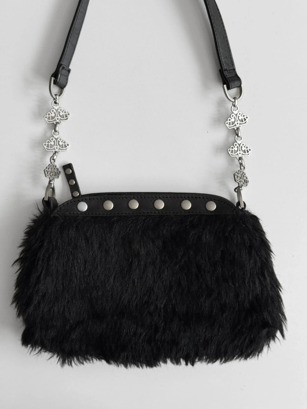 Fornarina Feathered Bag