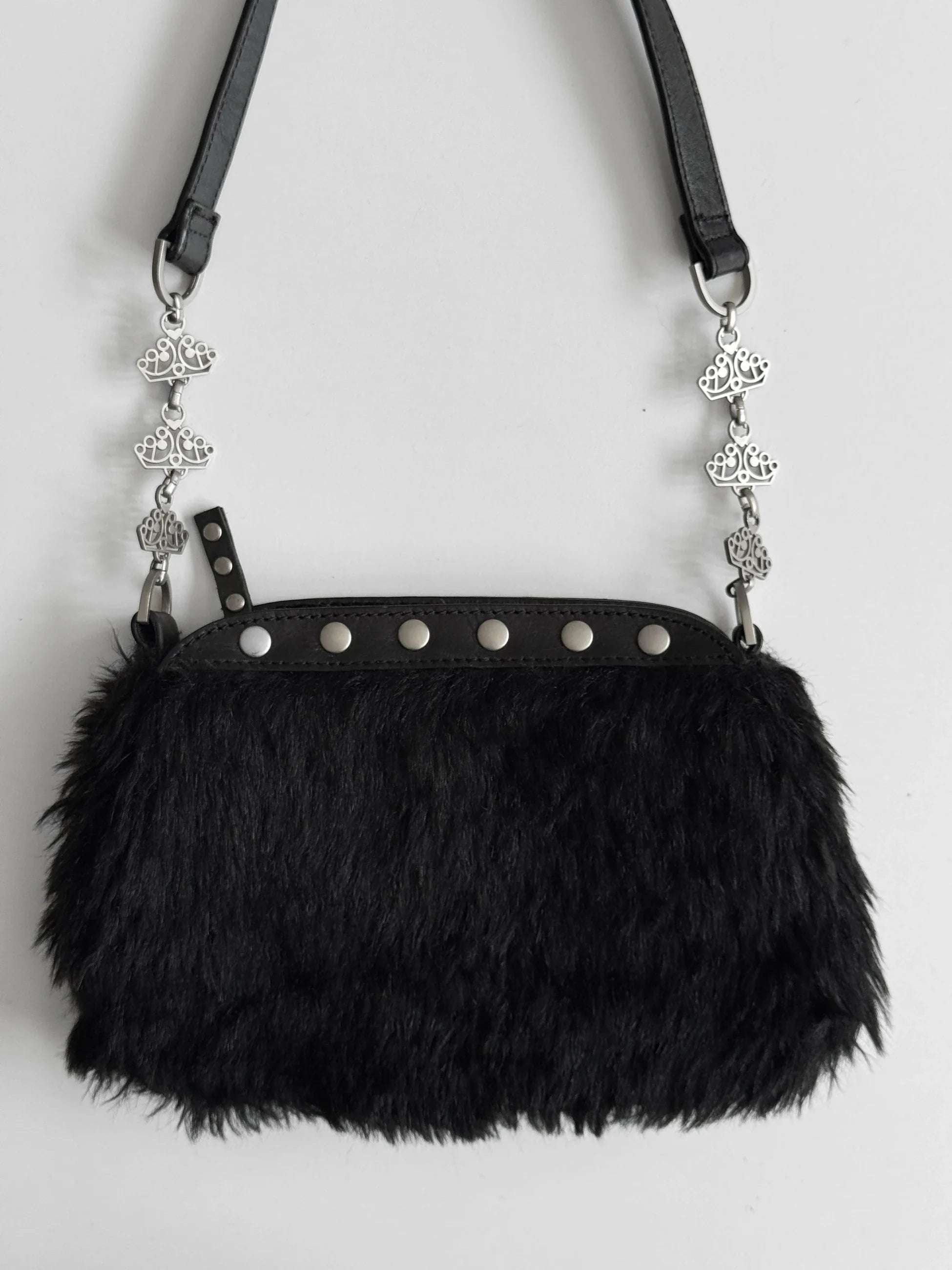 Fornarina Feathered Bag